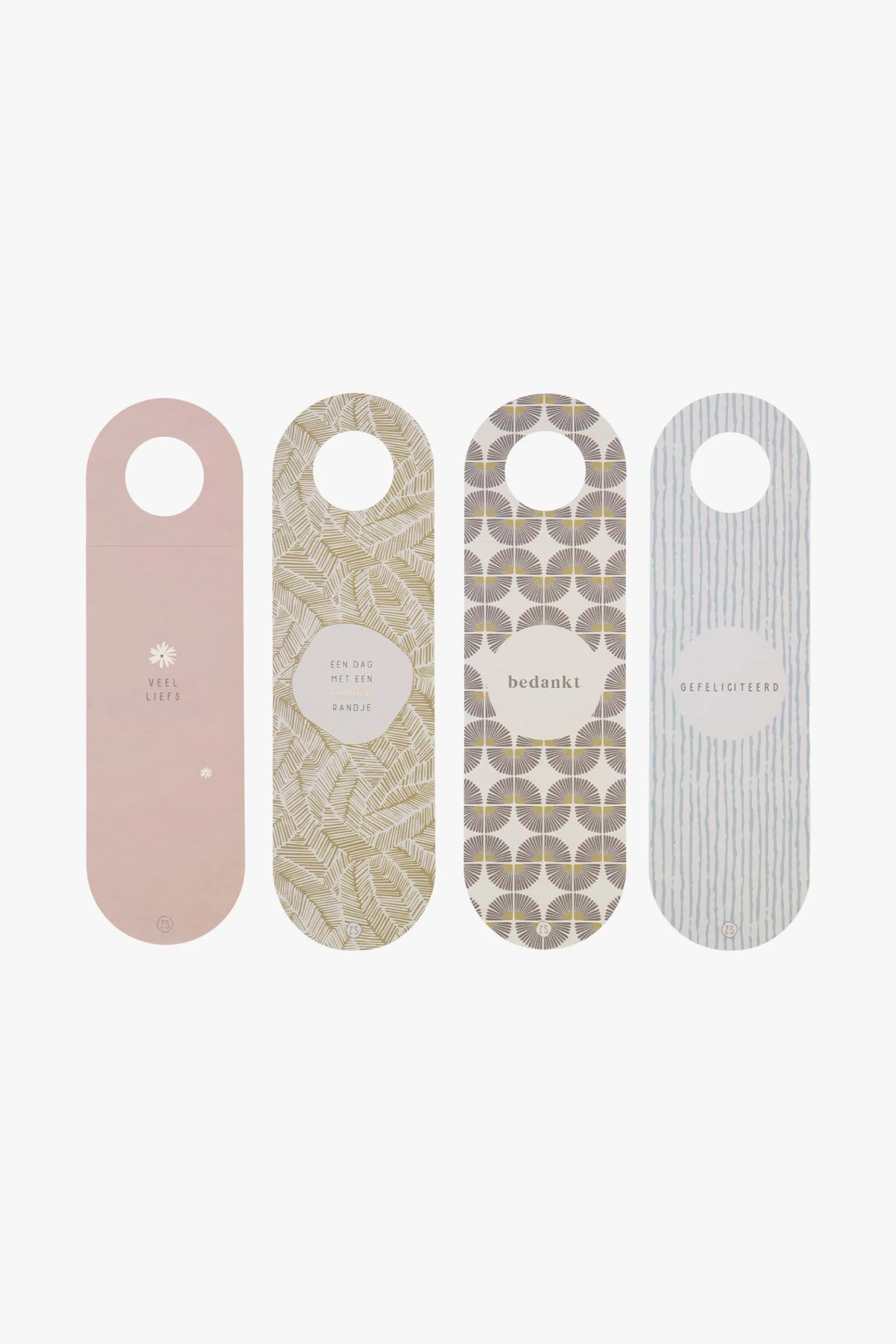 zusss 4 flessenhangers multicolor