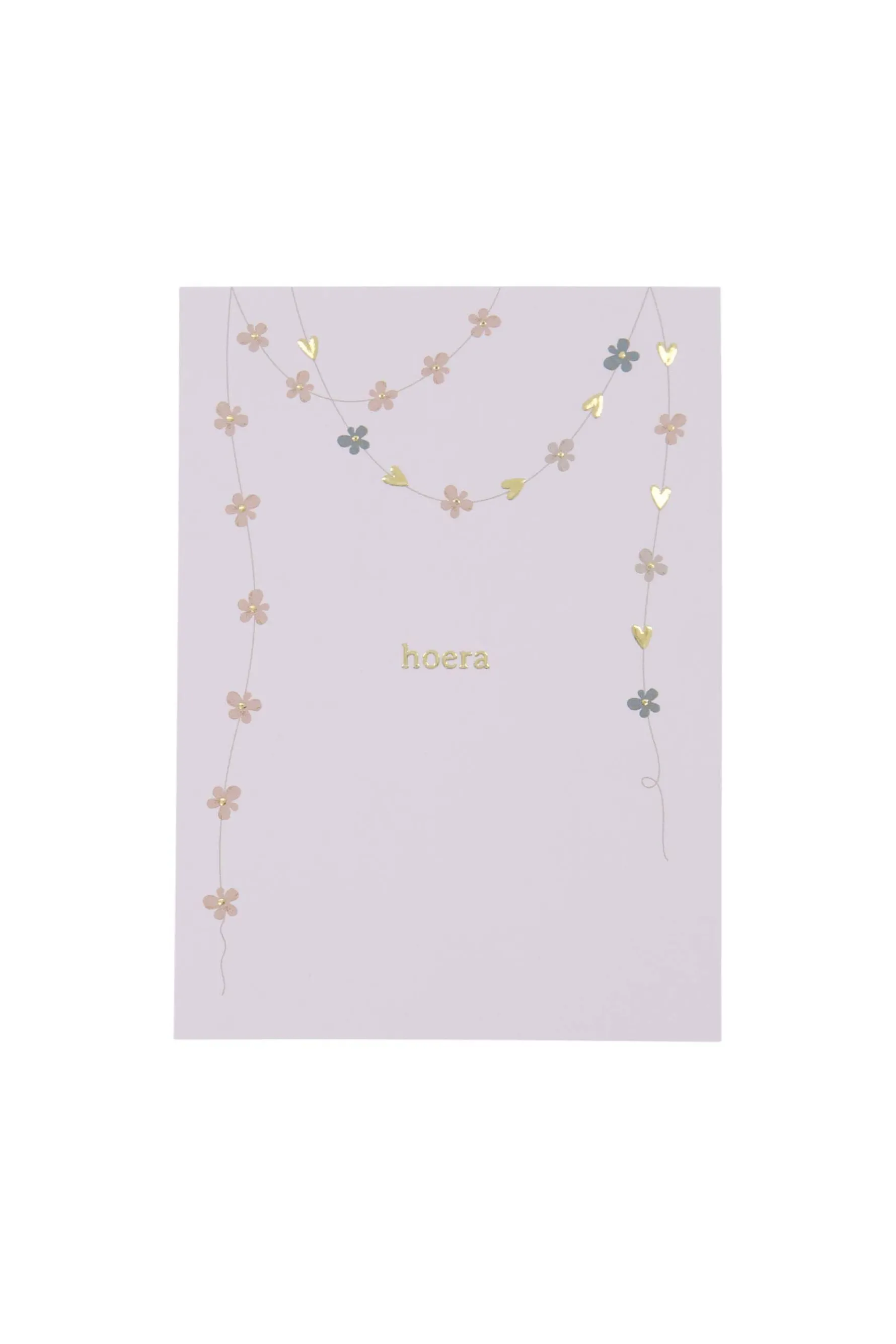 zusss ansichtkaart hoera multicolor