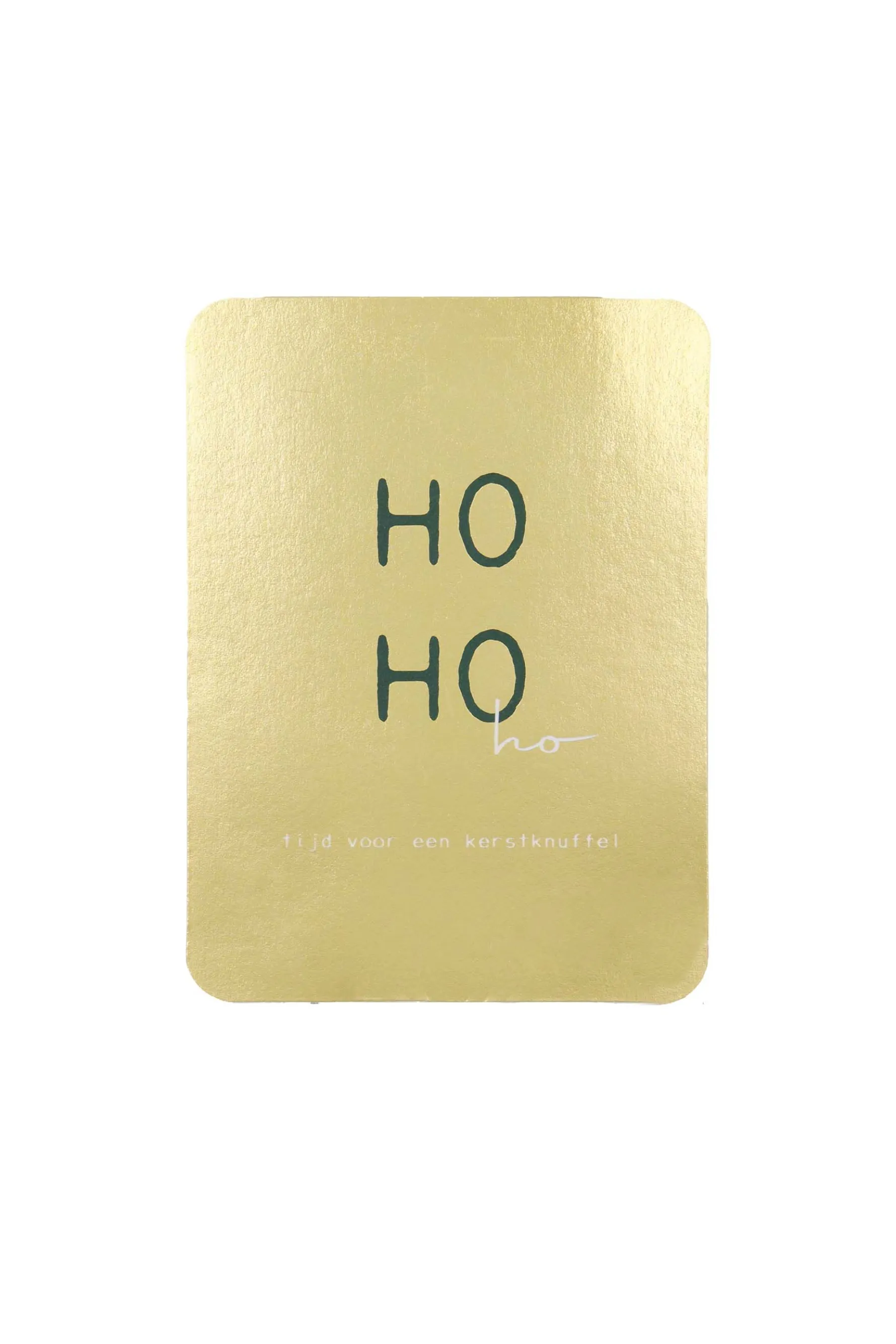 zusss ansichtkaart hohoho goud