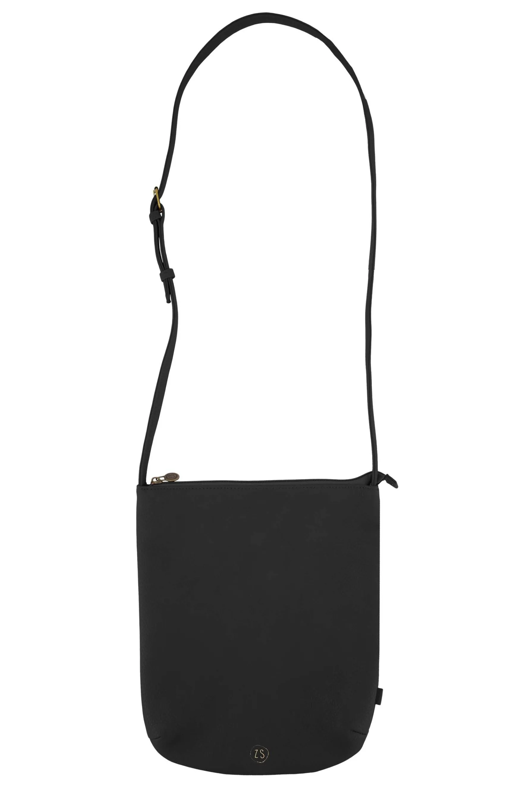 zusss basic schoudertas zwart