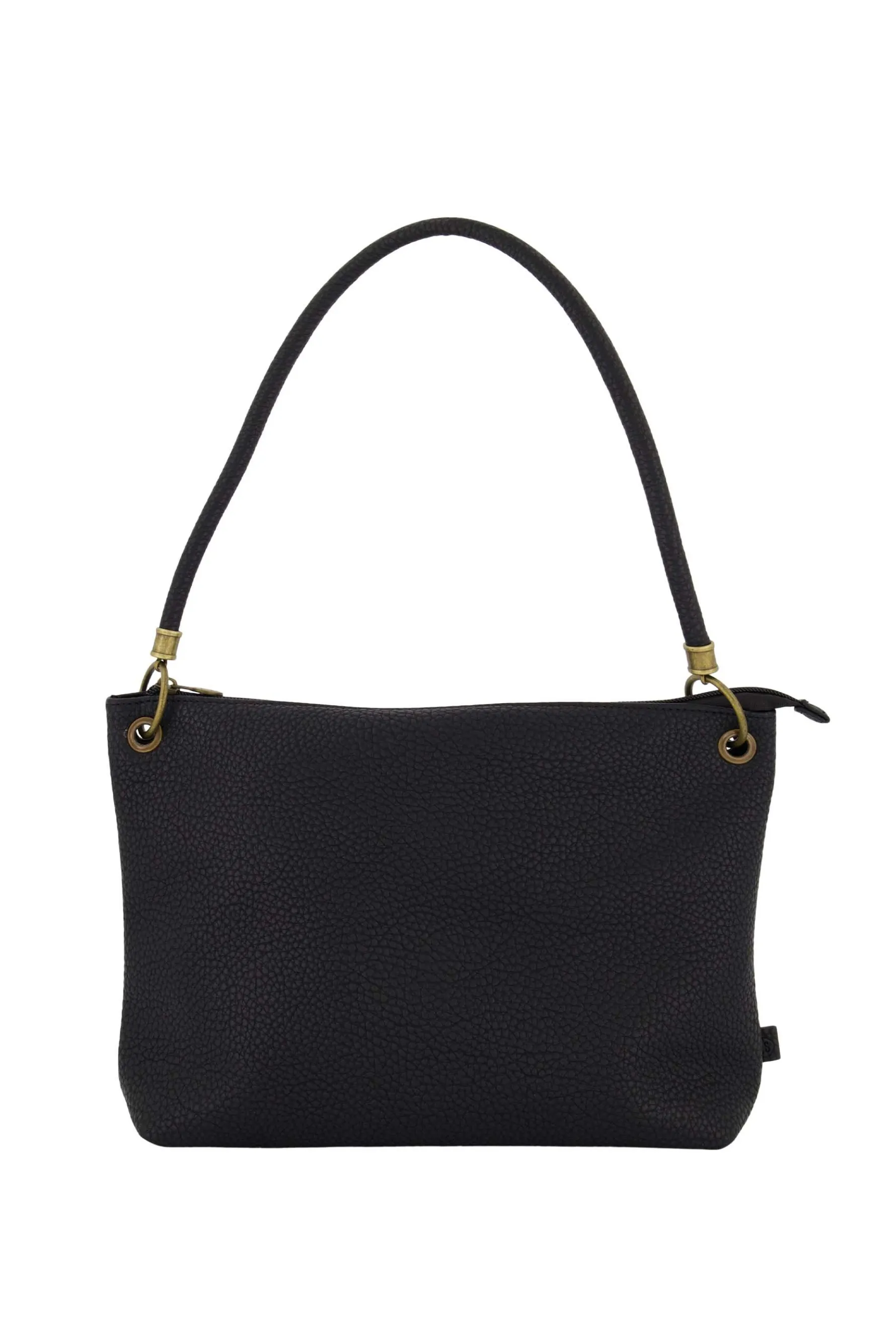 zusss basic schoudertas met hengsel M zwart