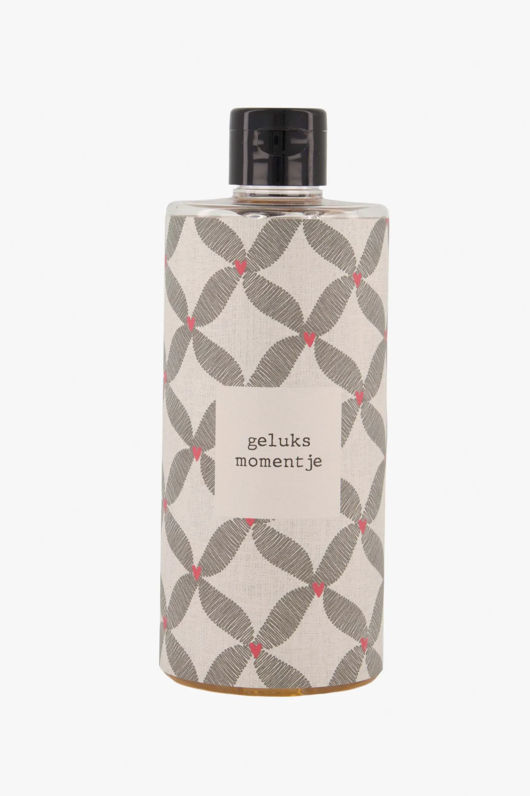 zusss bodywash 500ml geluksmomentje antracietgrijs/roze rood
