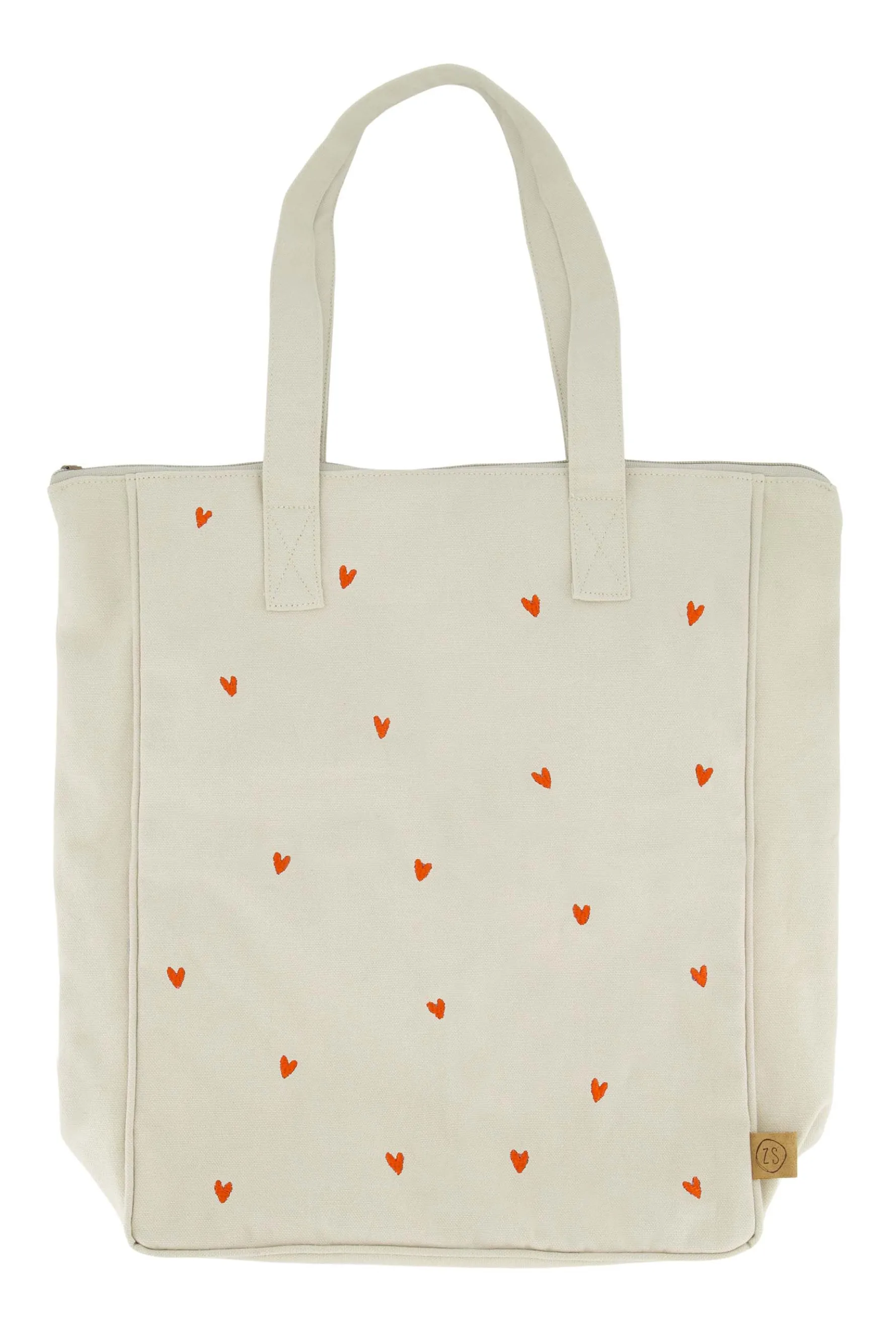zusss boodschappentas hartjes zand