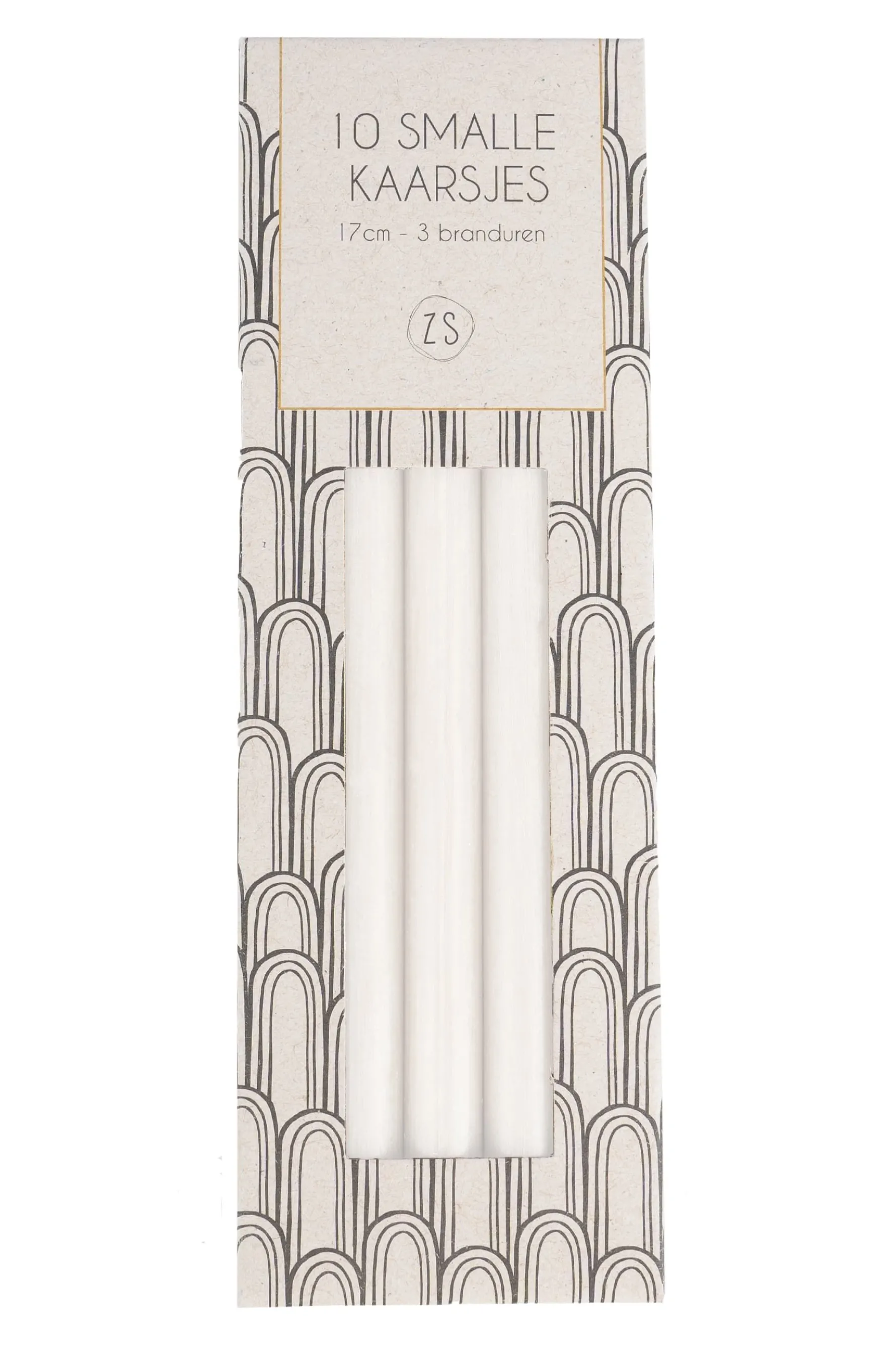 zusss doosje met 10 smalle kaarsjes krijt