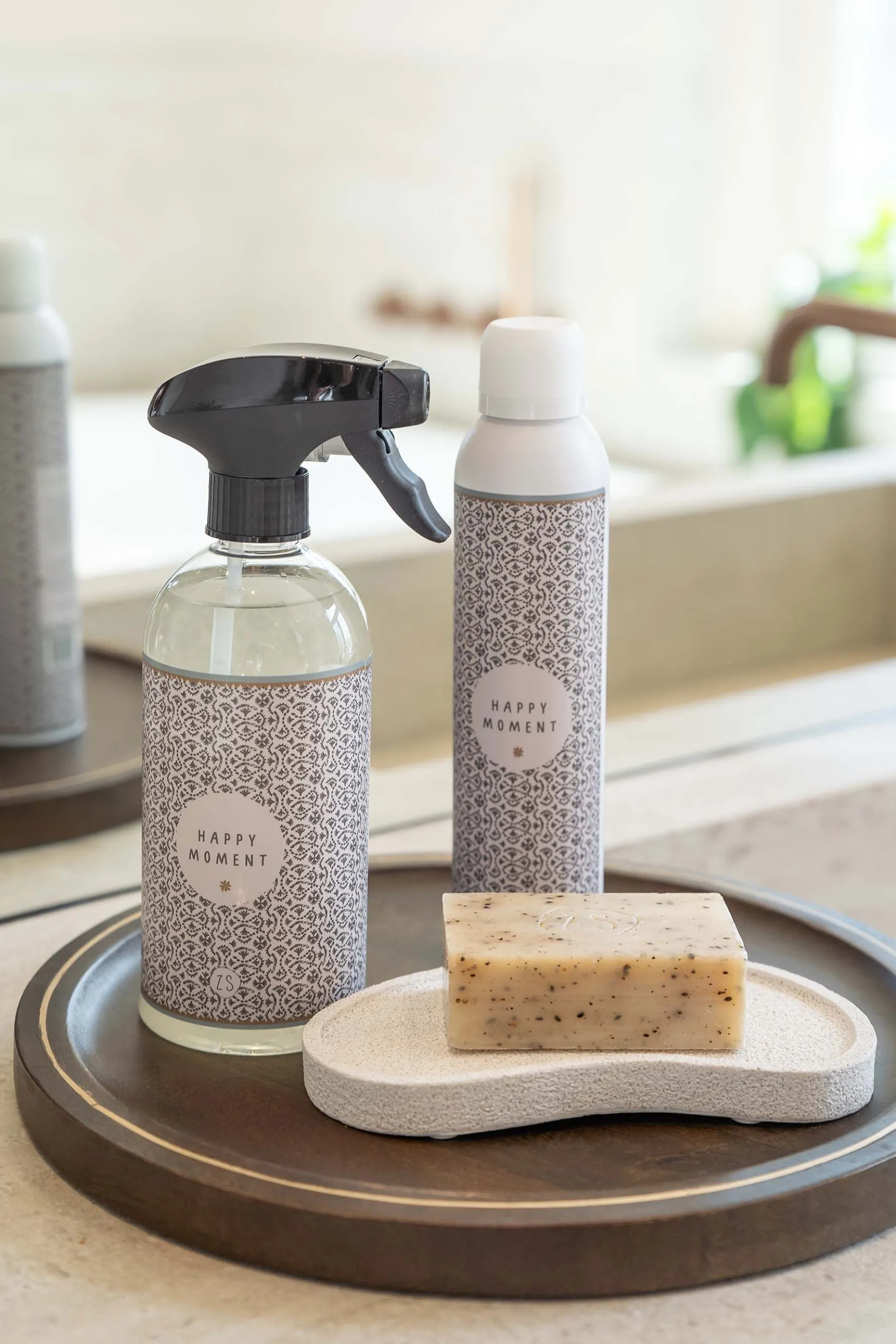 zusss doucheschuim happy moment zand/leem