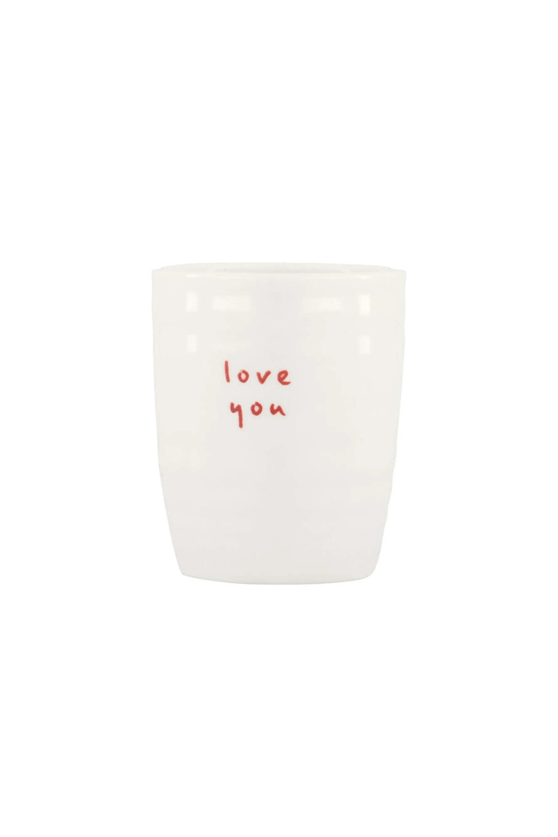 zusss espressokopje love you wit/rood