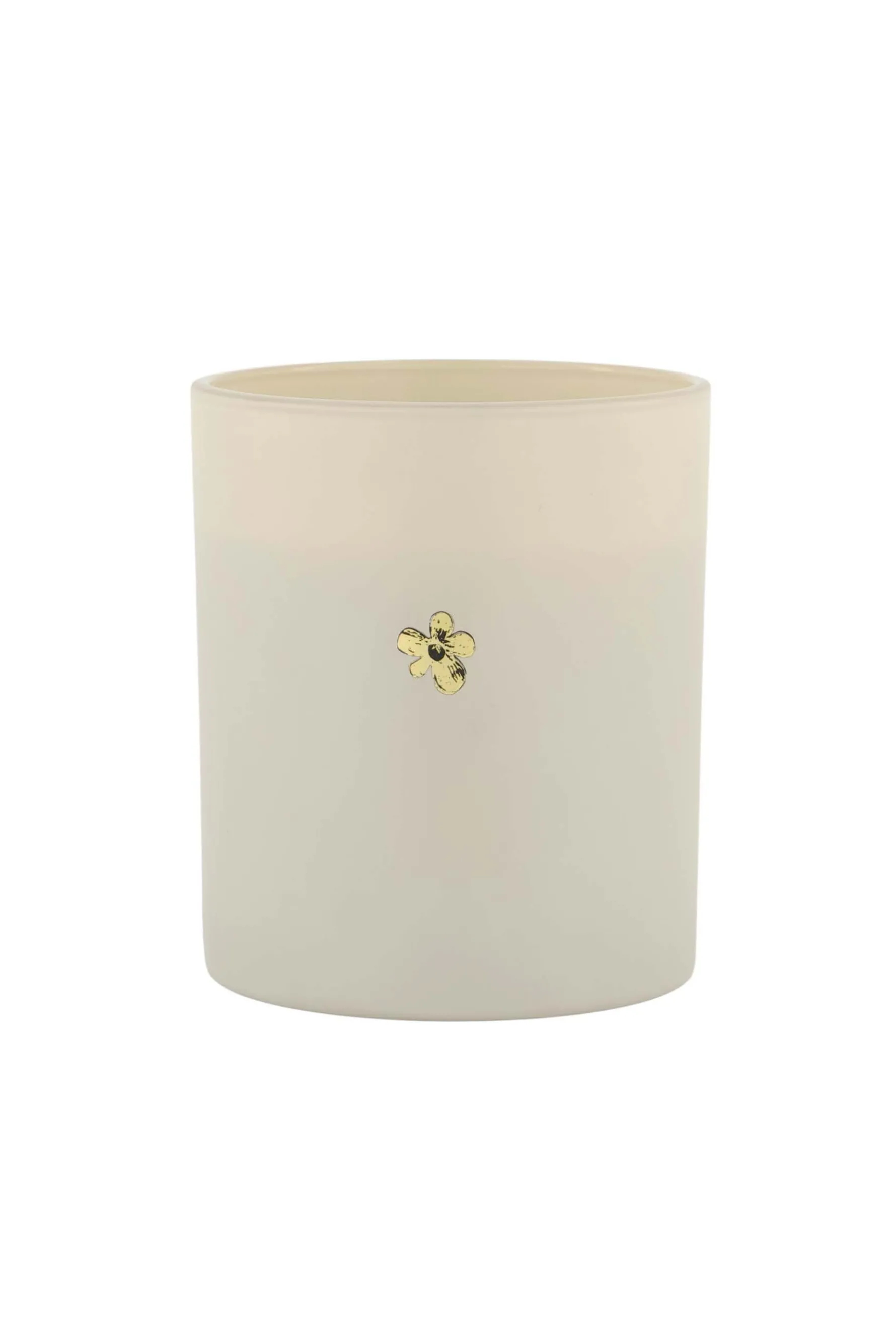 zusss geurkaars in doosje geniet momentje bloem zand/goud