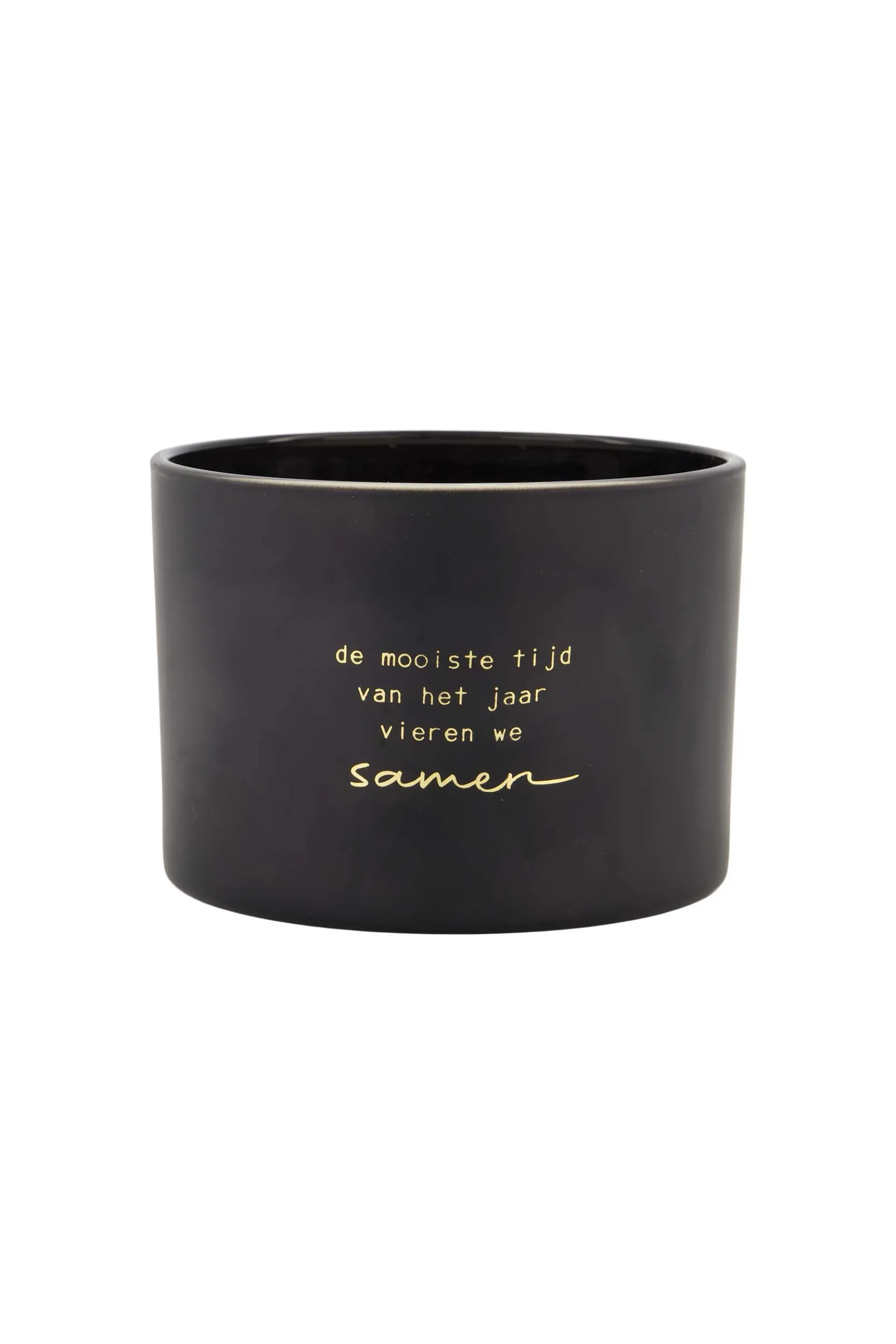 zusss geurkaars mooiste tijd van het jaar winterbloem zwart