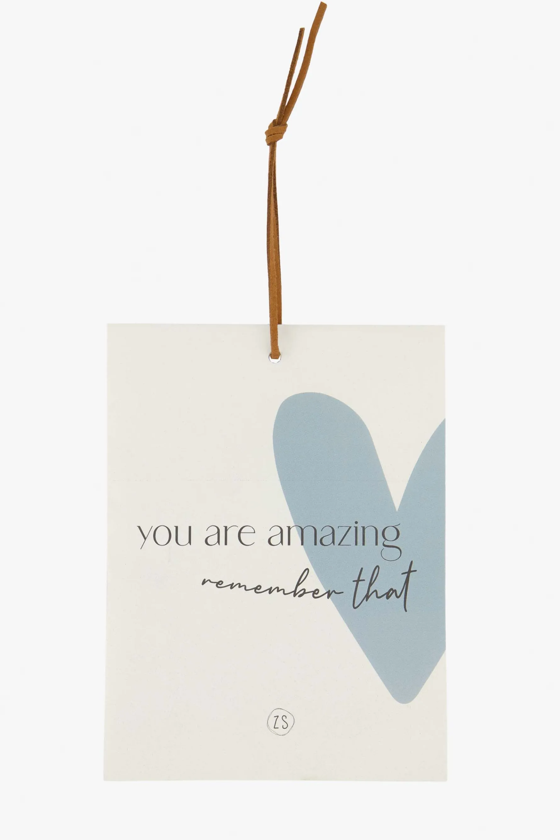 zusss geurzakje you are amazing grijsblauw