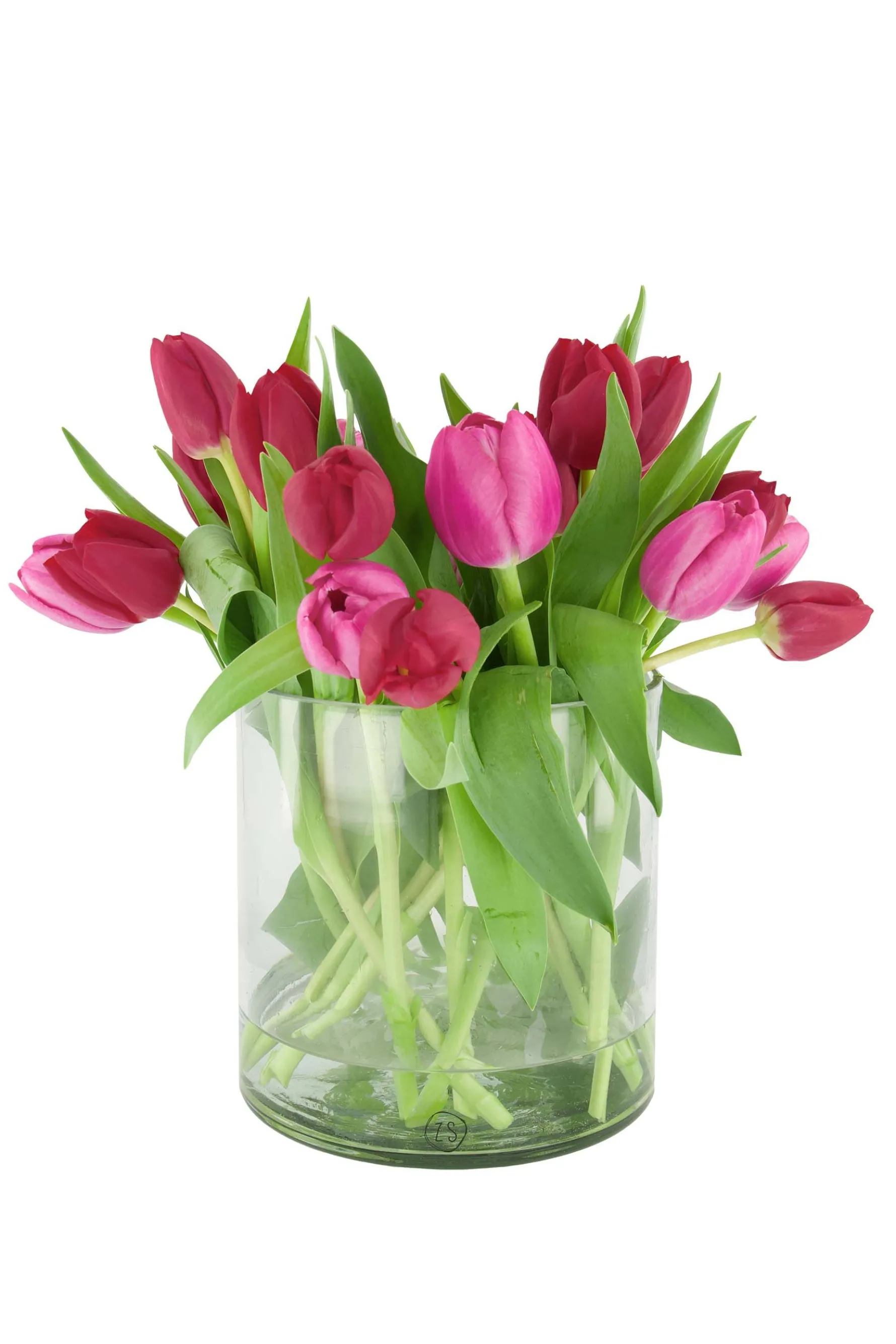 zusss glazen vaas ø19cm