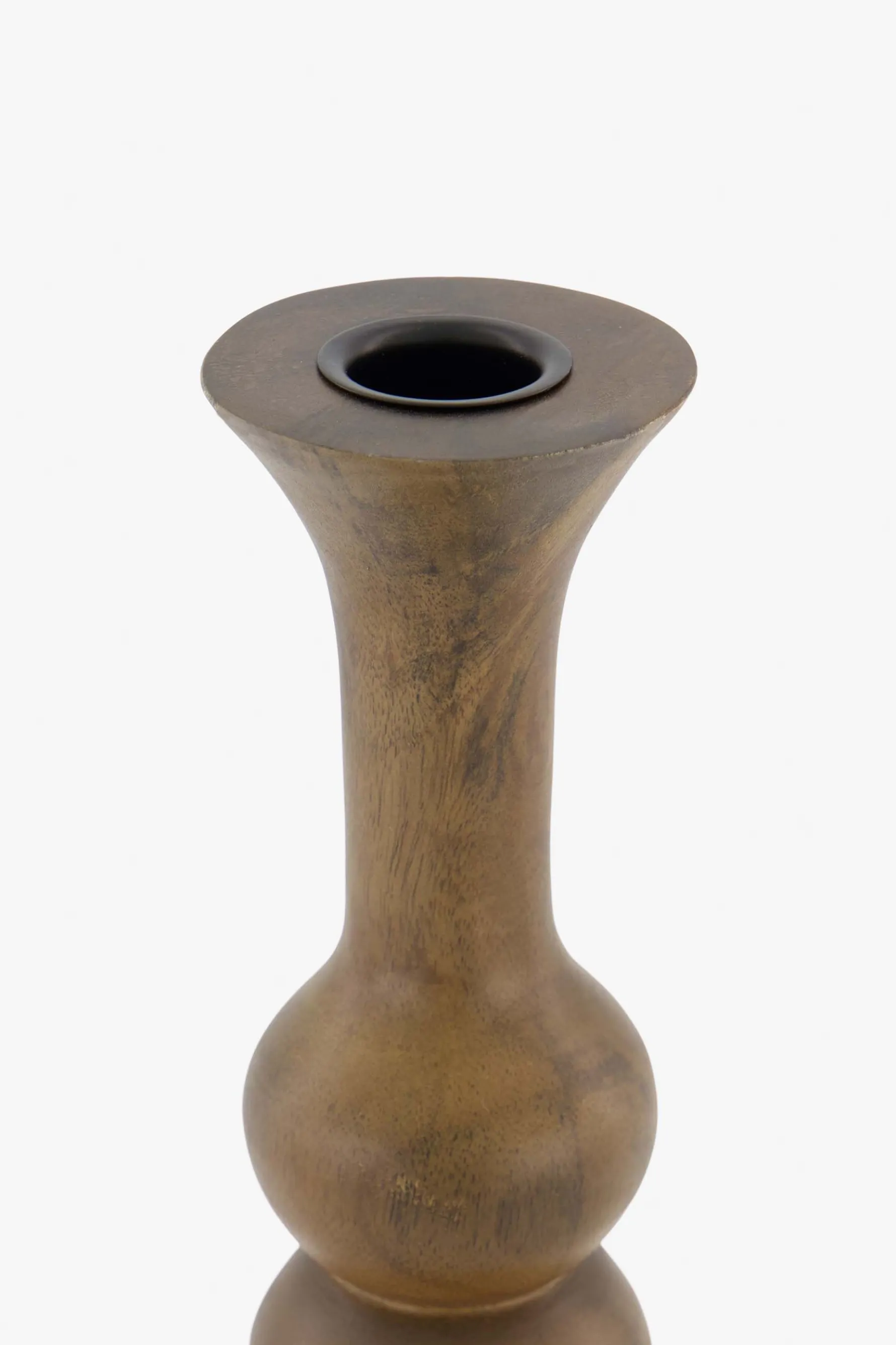 zusss houten kandelaar M donkerbruin