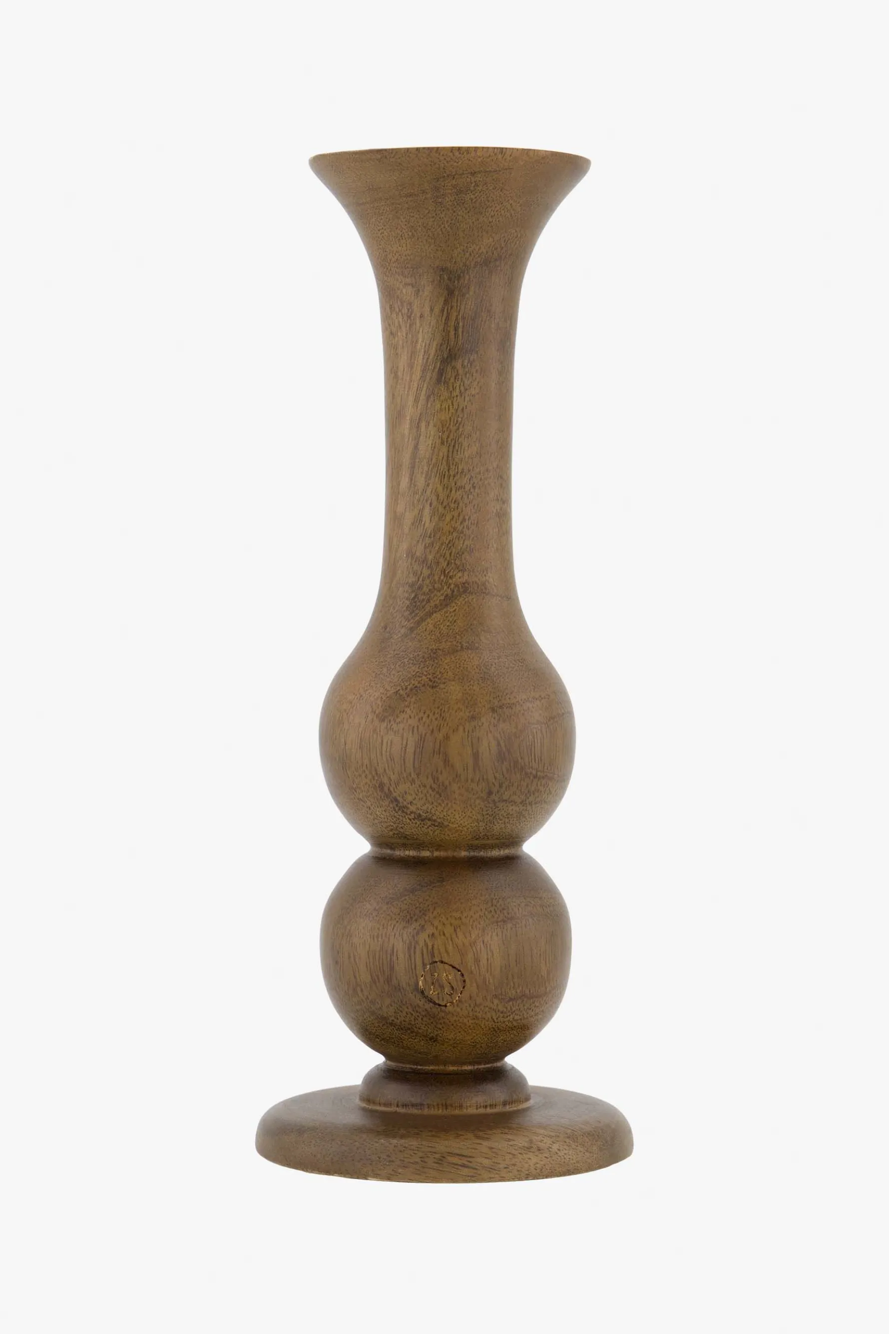 zusss houten kandelaar L donkerbruin