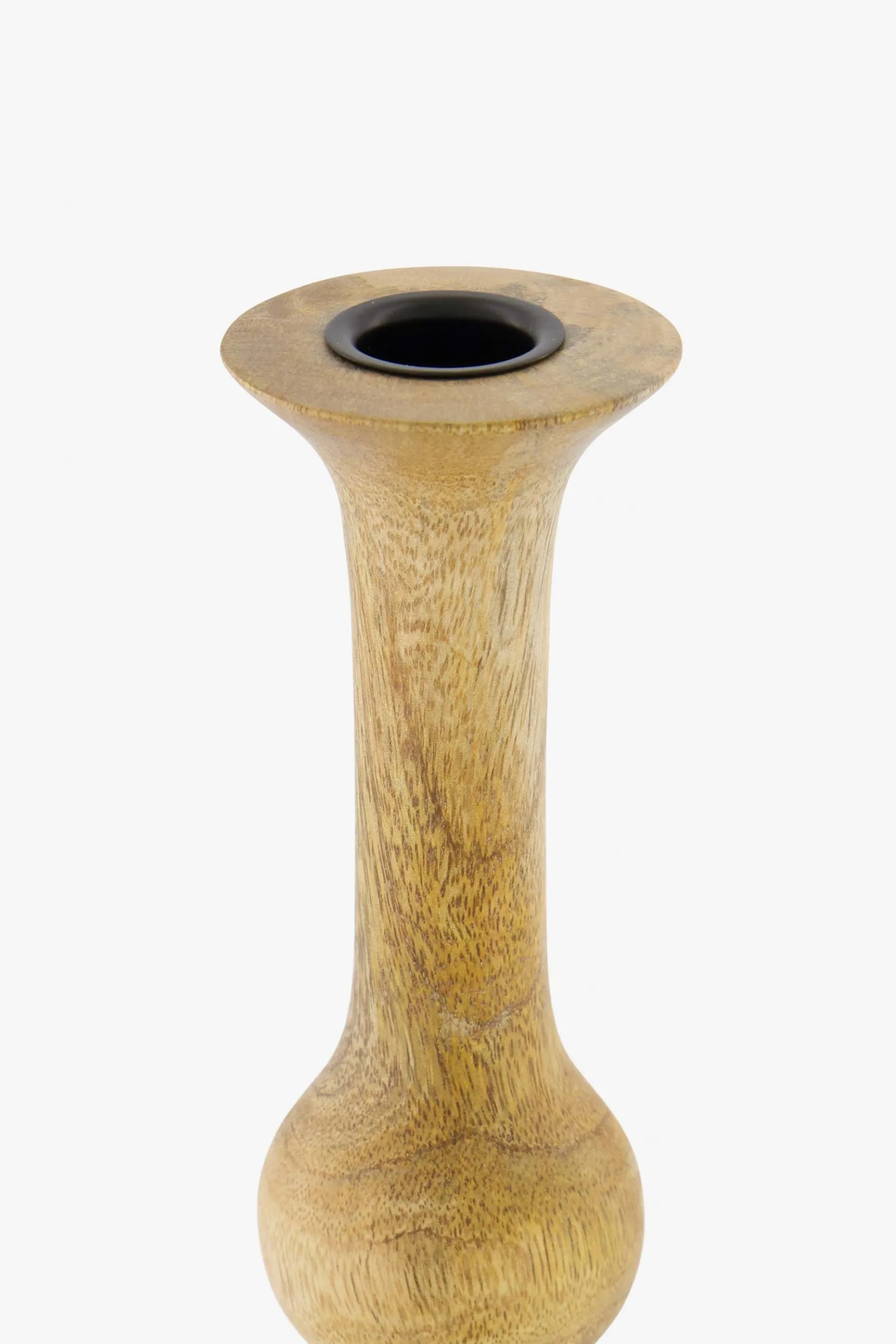 zusss houten kandelaar L naturel