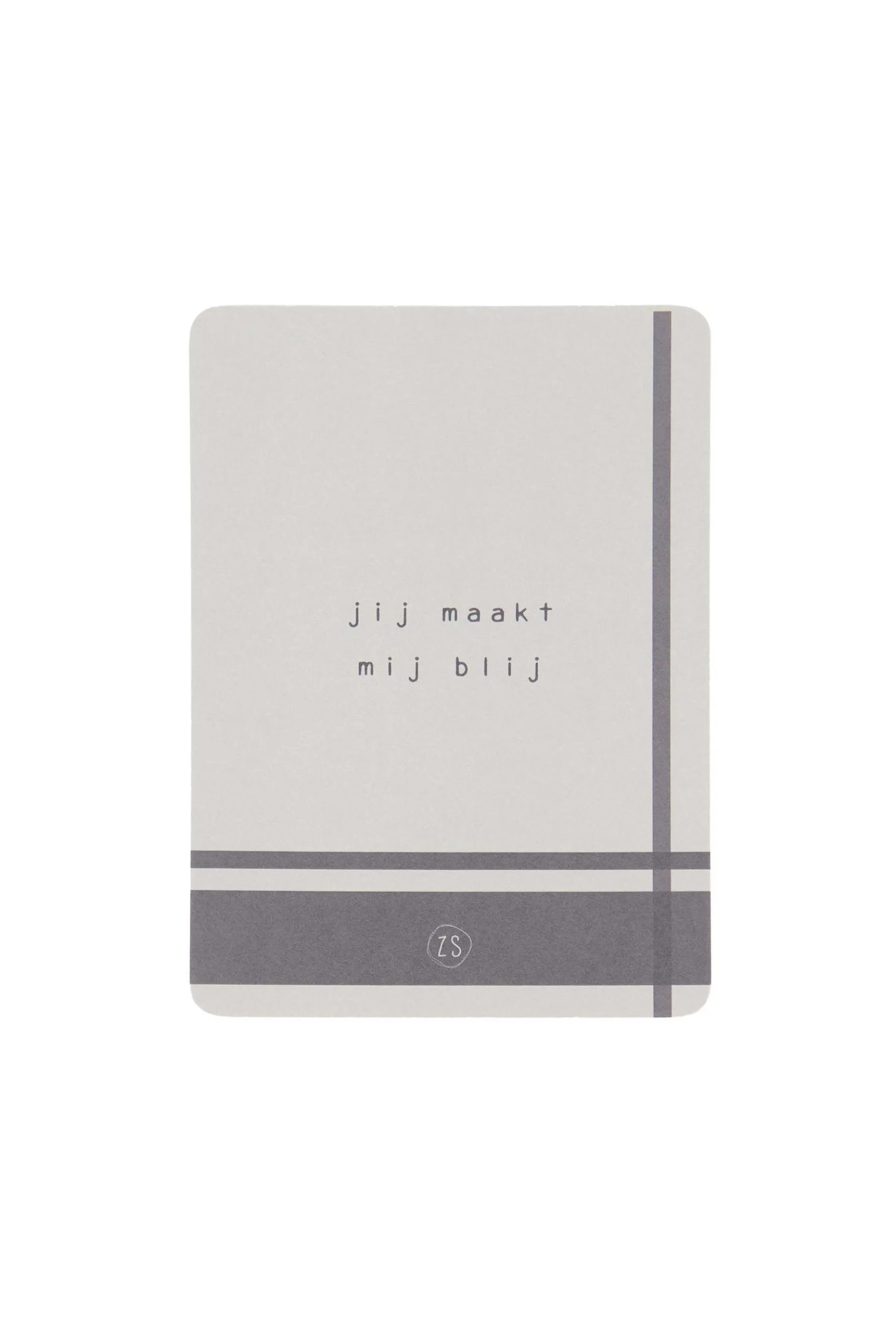 zusss kaart jij maakt mij blij zand