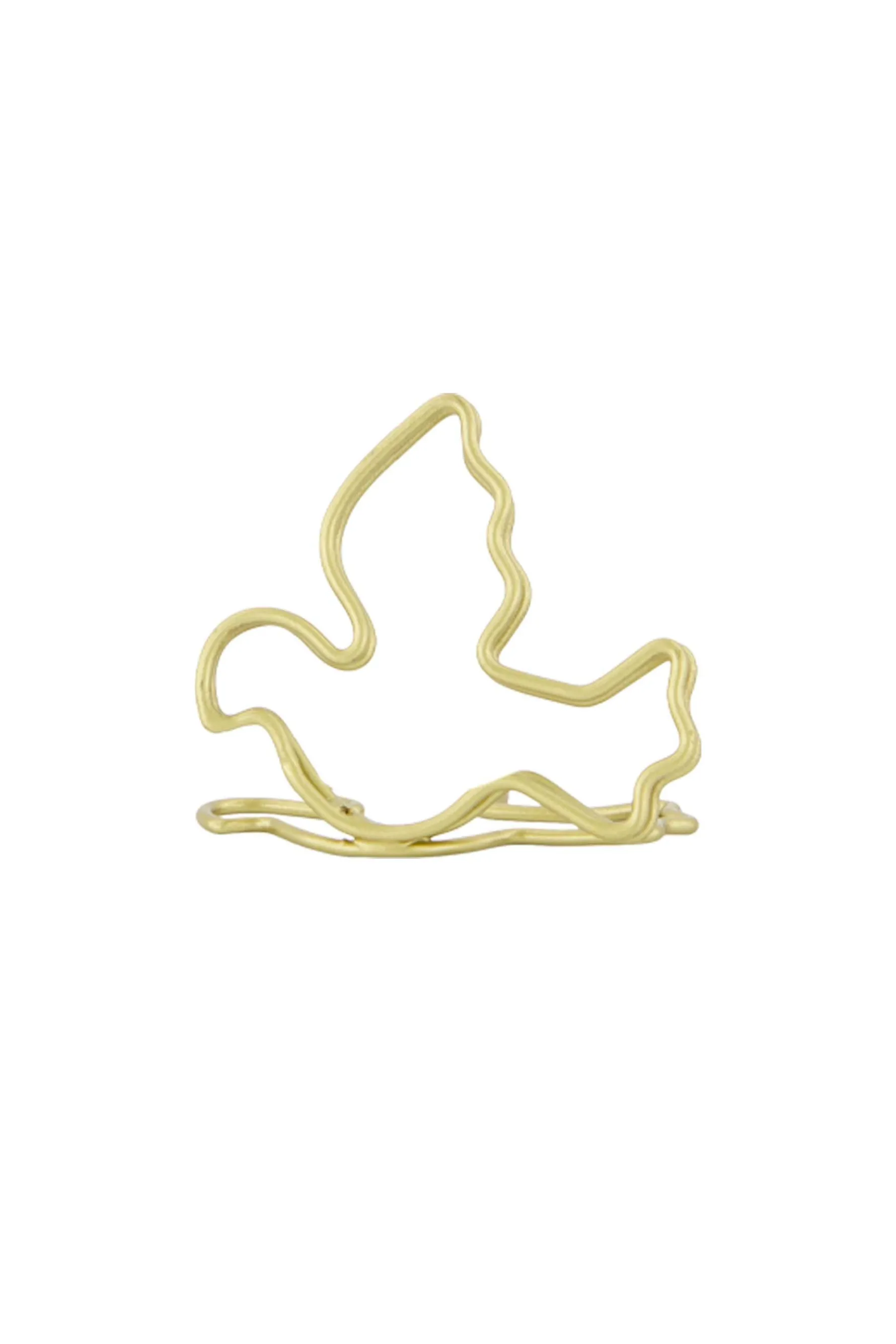 zusss kaartenstandaard duifje goud