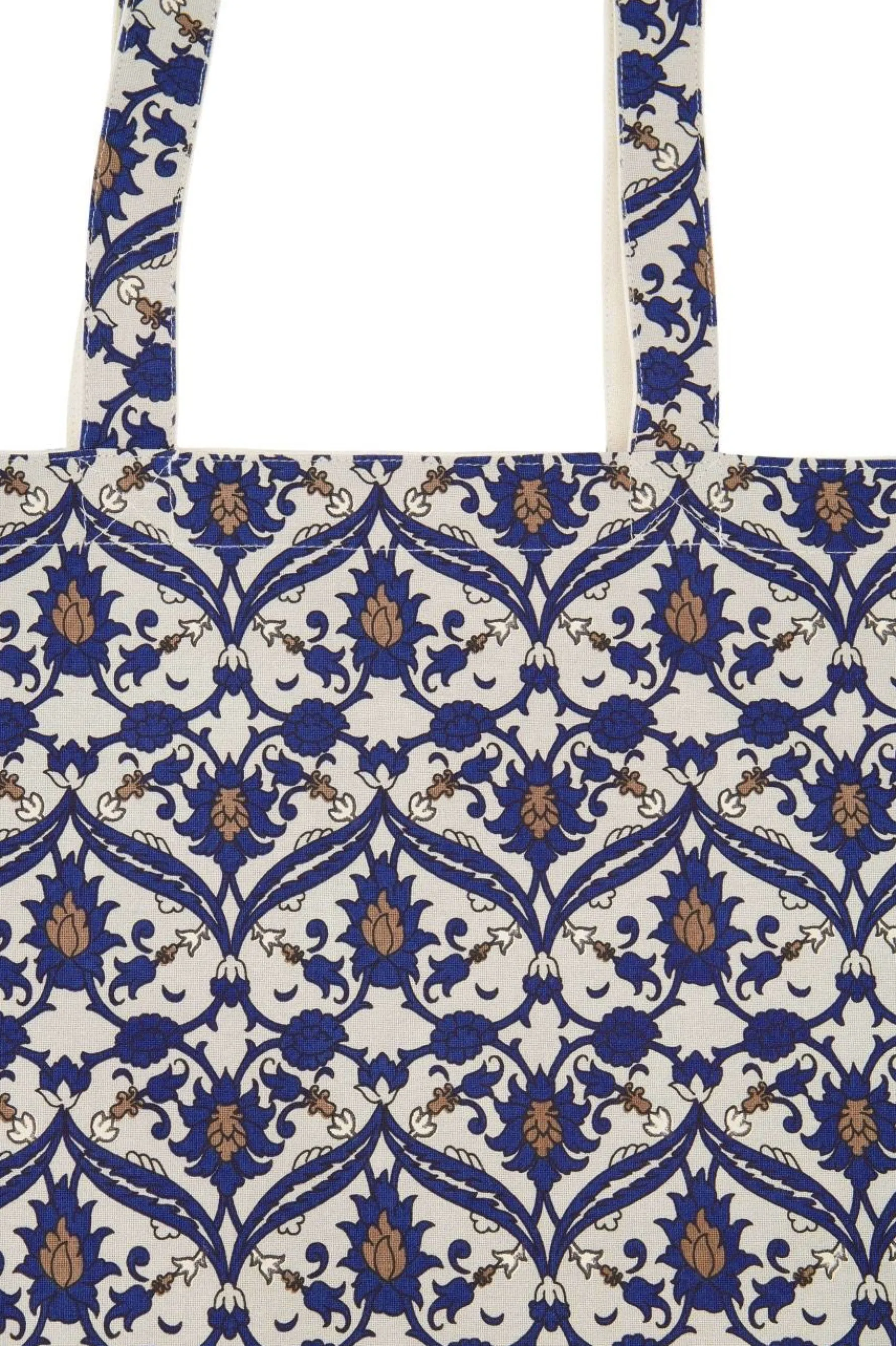 zusss katoenen shopper met print zand