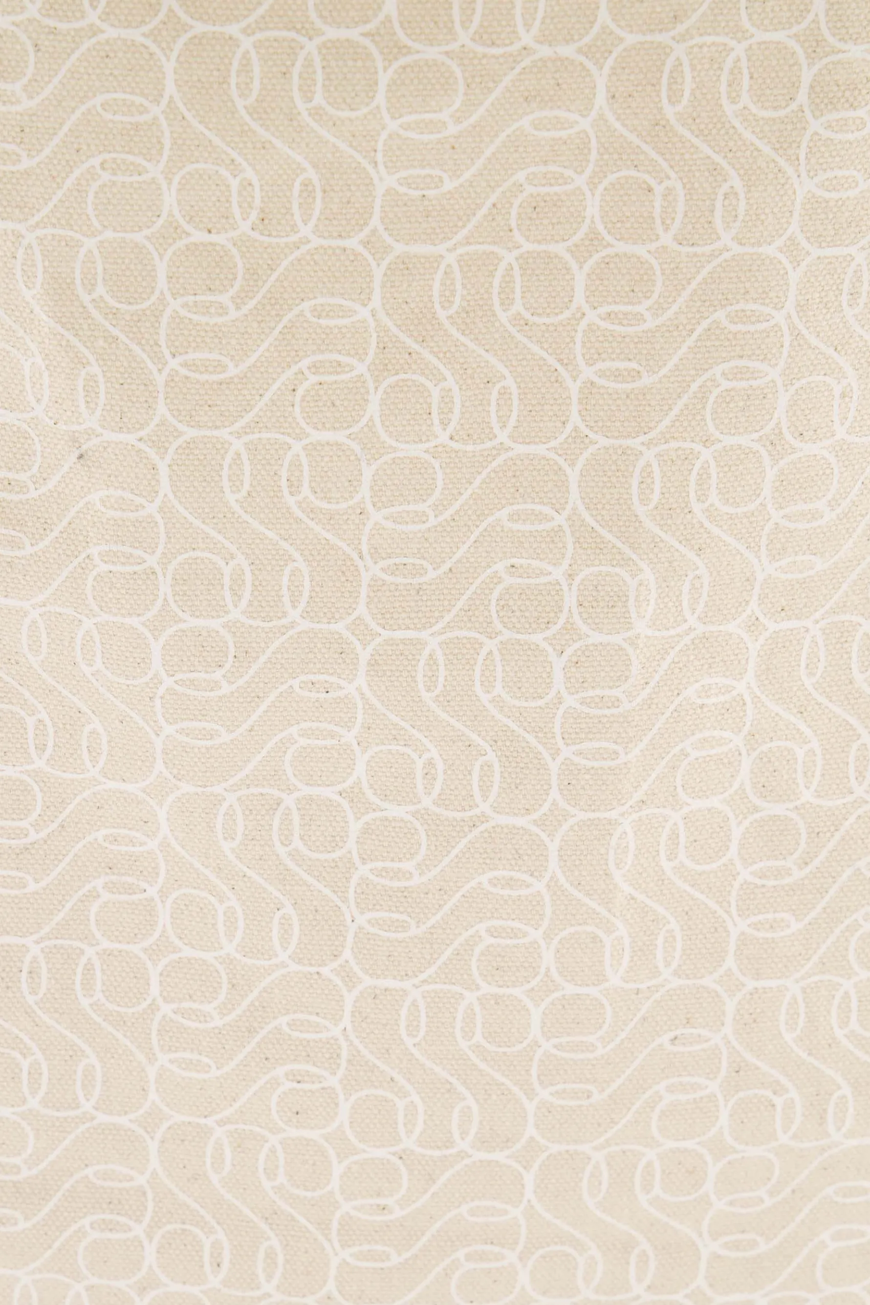 zusss katoenen tas met logoprint zand/wit