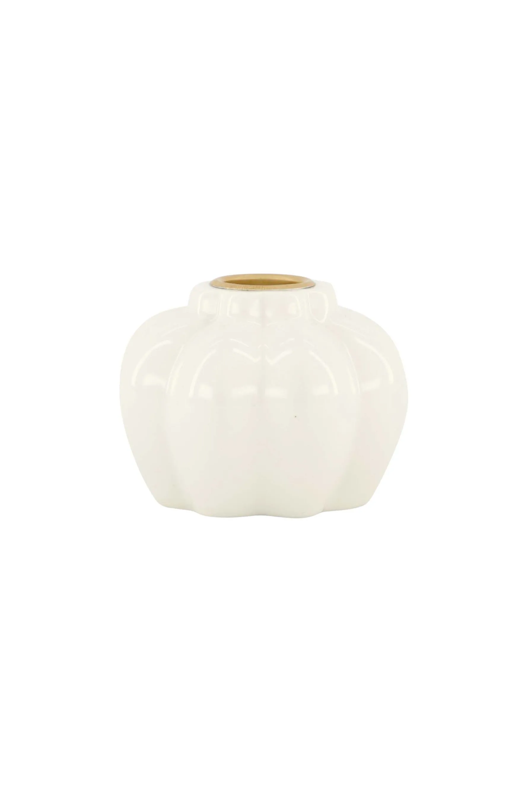 zusss keramieken kandelaar wit