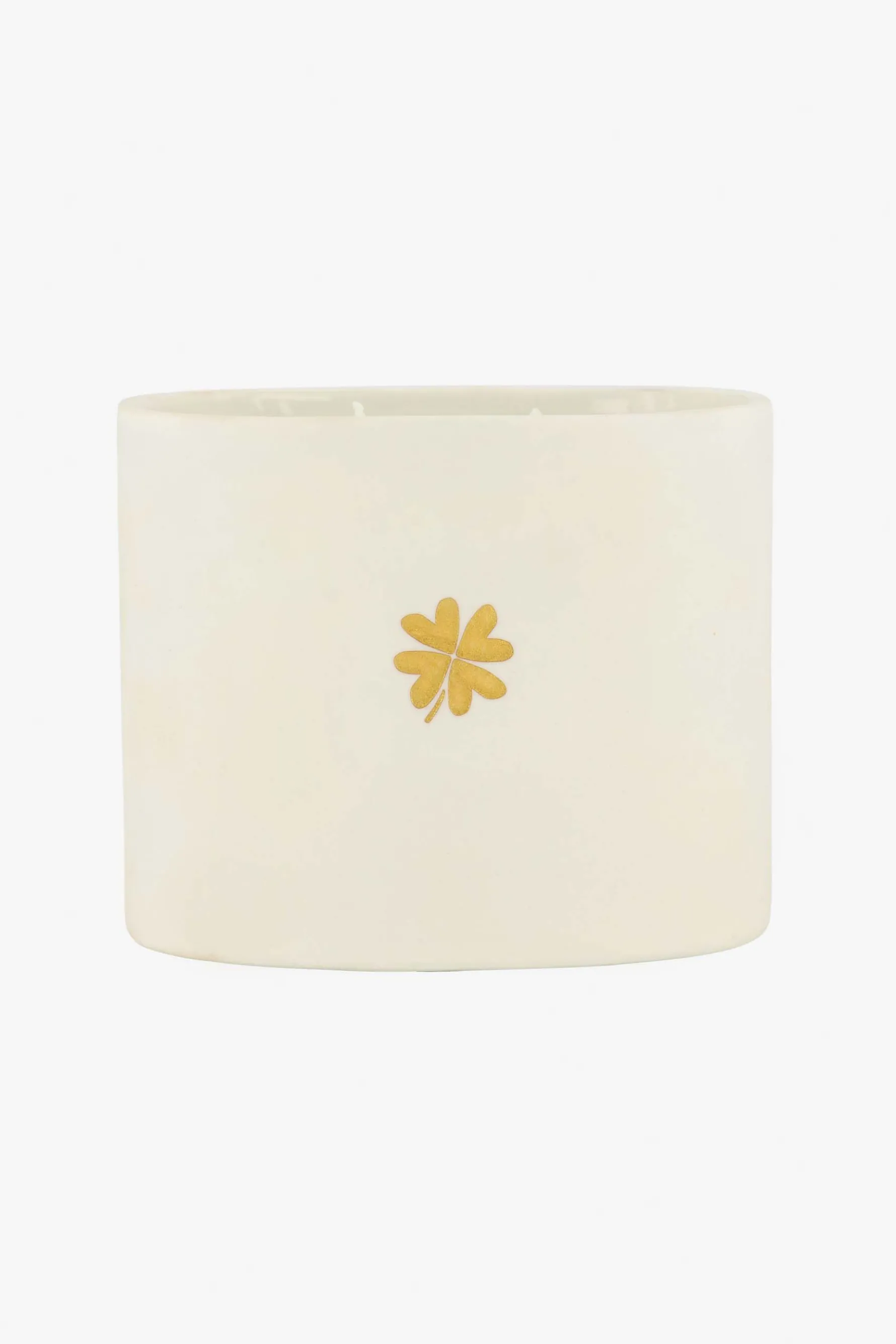 zusss keramieken luxe geurkaars jasmijn klavertje