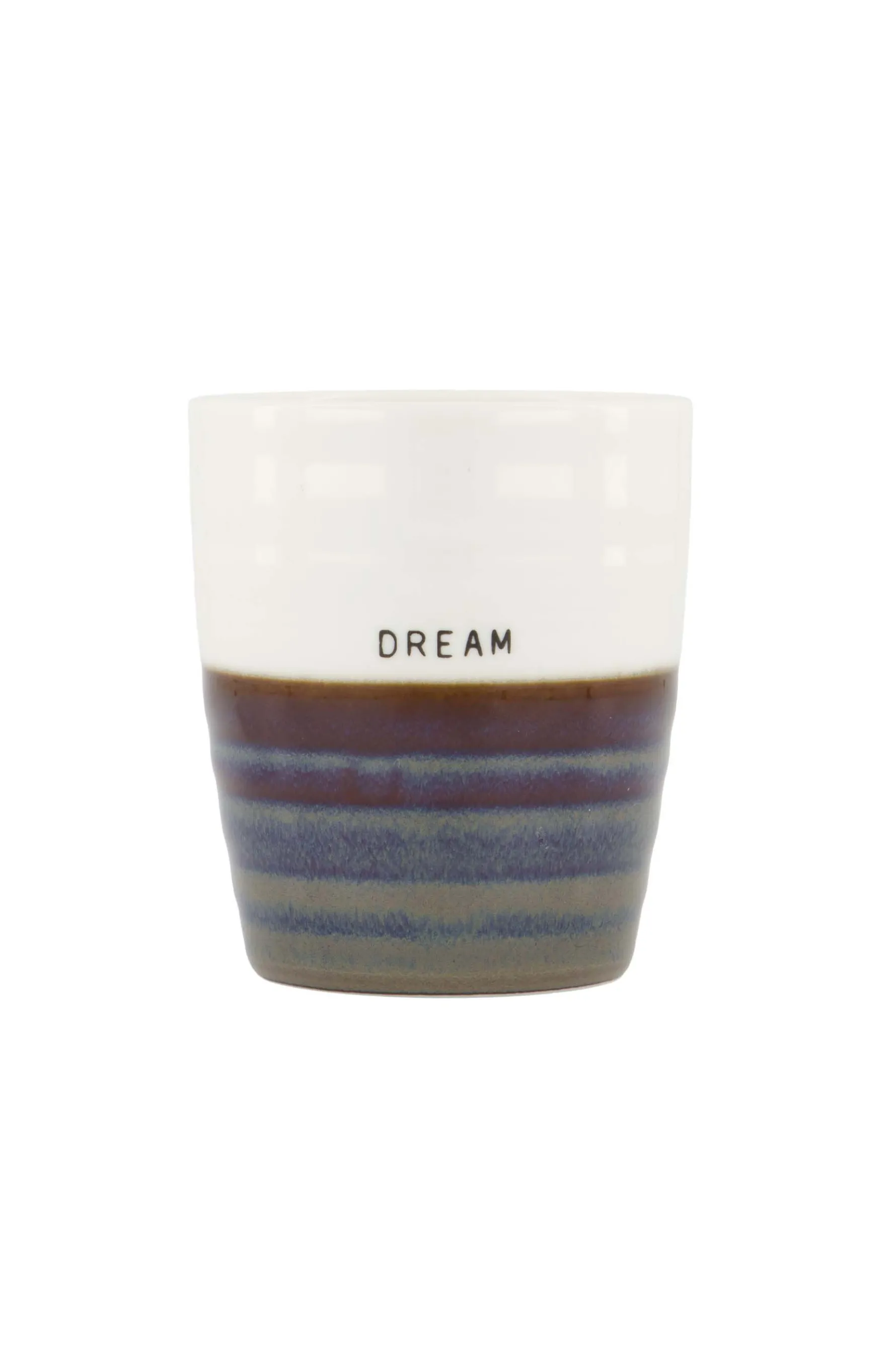 zusss koffiemok dream warmgrijs/wit