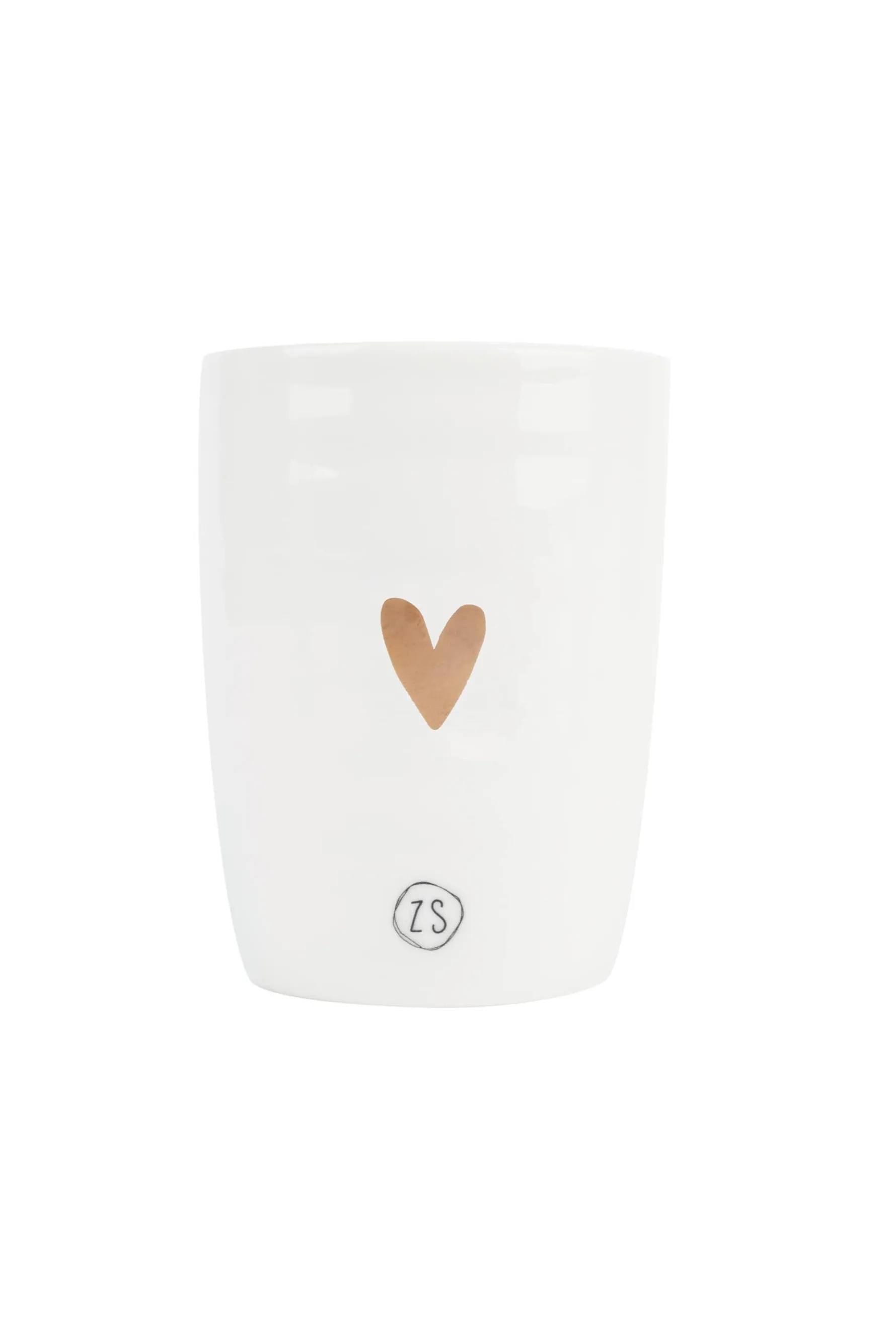 zusss koffiemok goud hartje