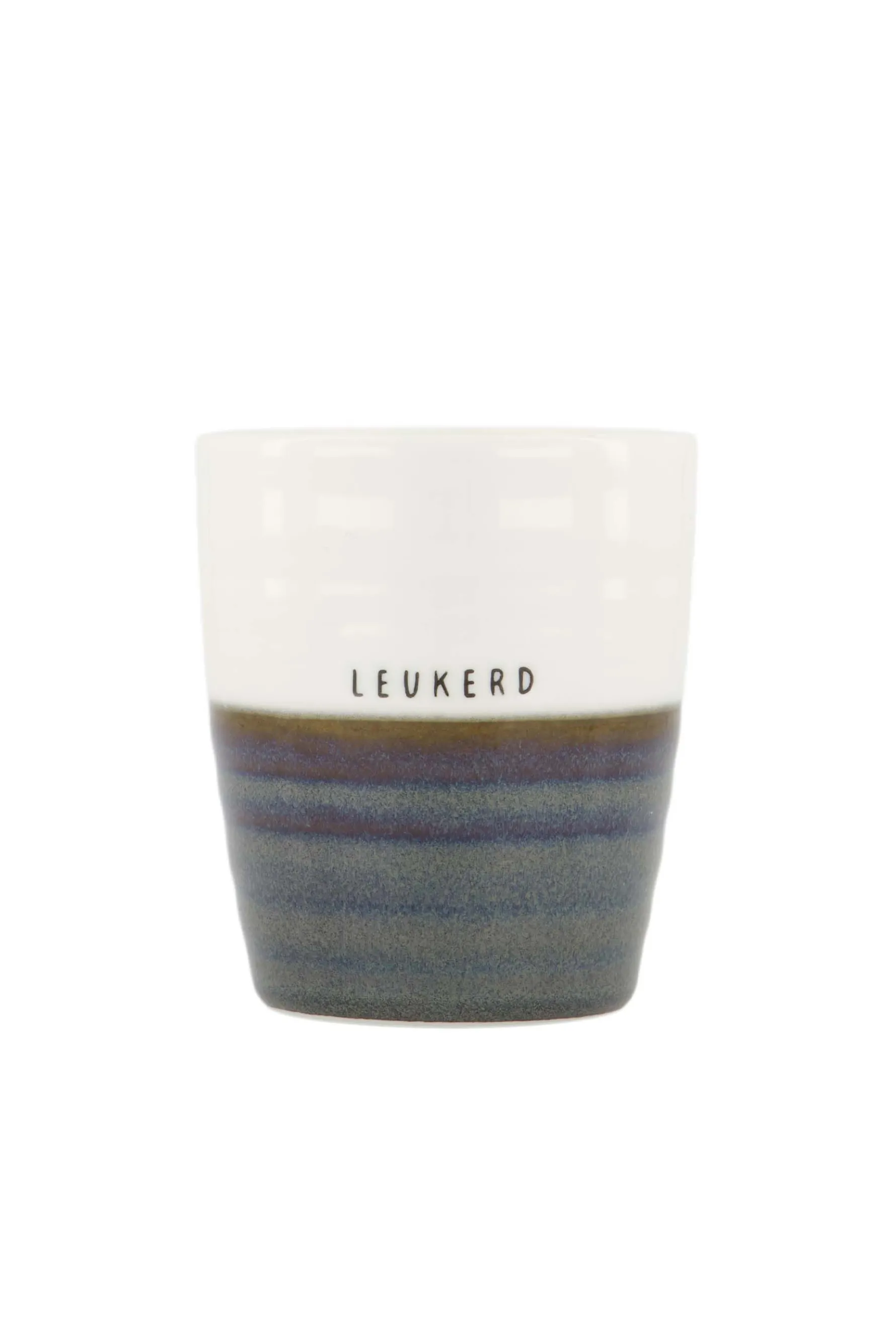 zusss koffiemok leukerd antracietgrijs/wit