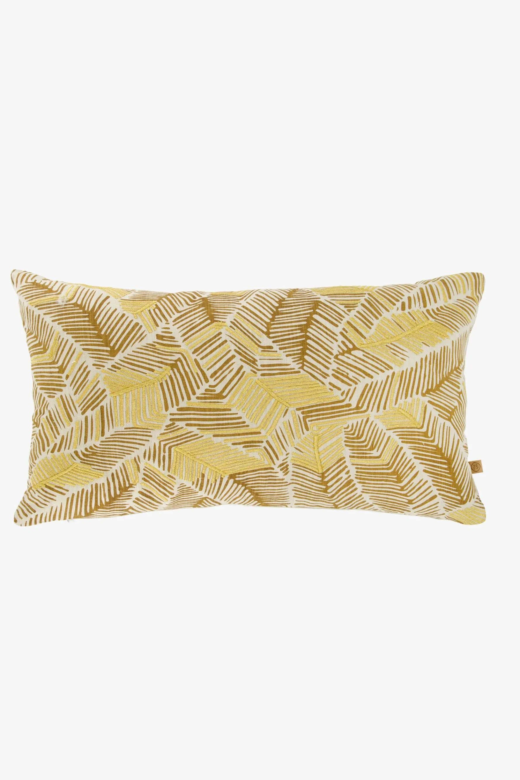 zusss kussen graanprint 50x30cm zand/oker/goud