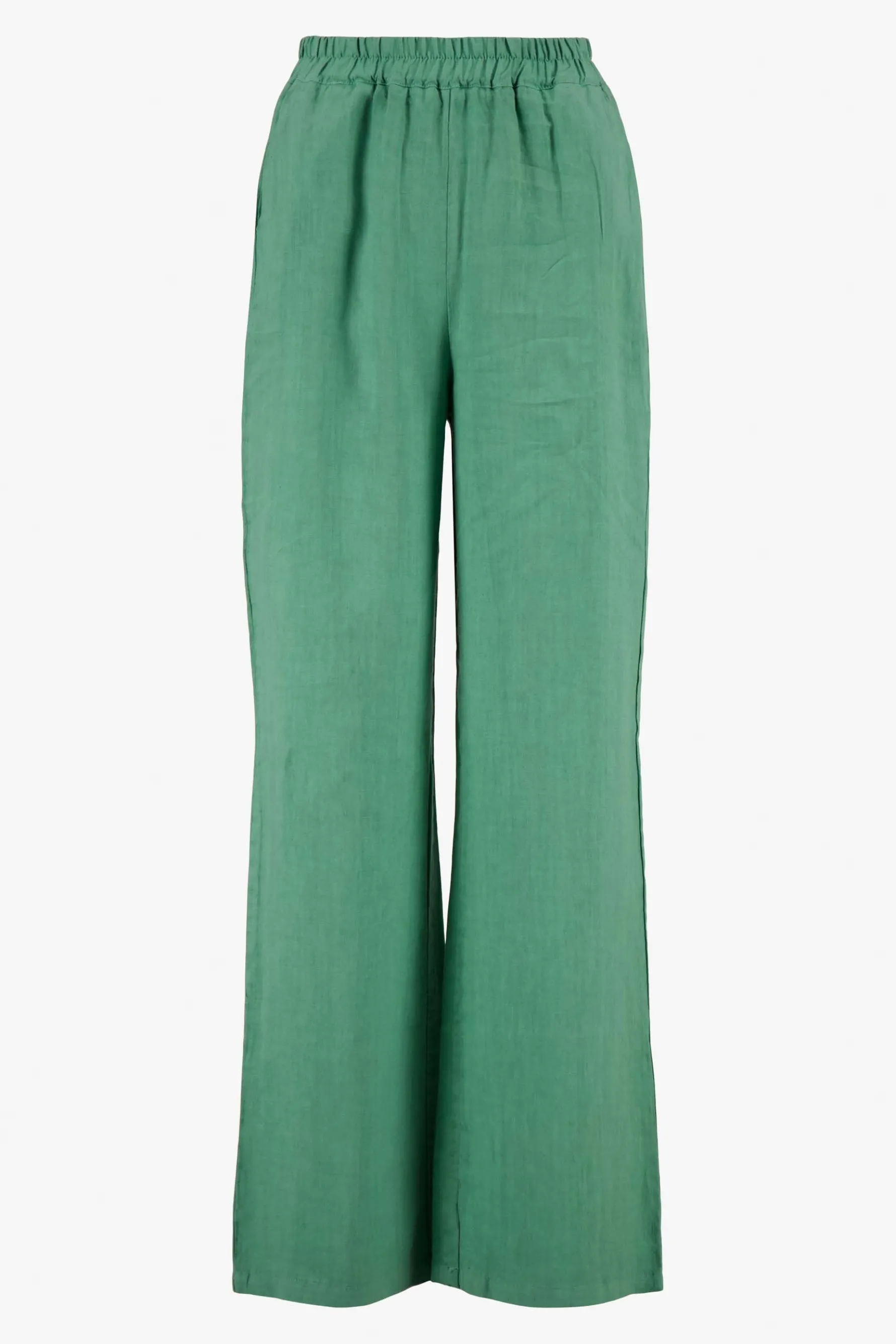 zusss linnen broek groen
