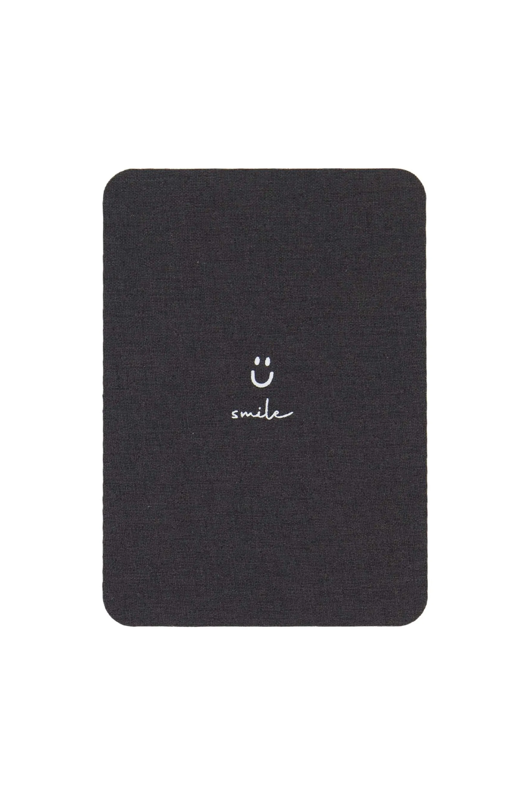 zusss linnen kaart smile zwart