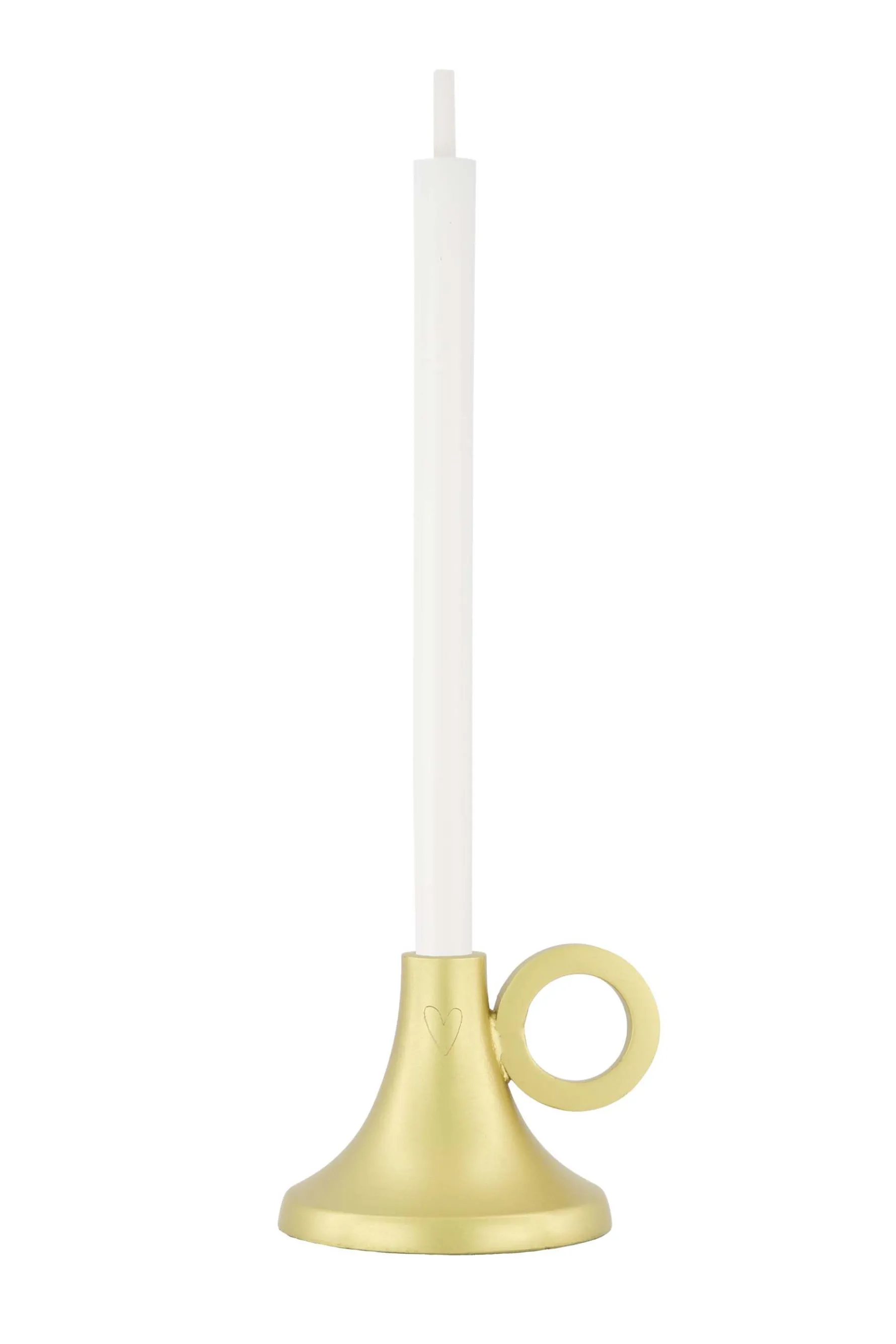 zusss metalen kandelaartje met oor goud