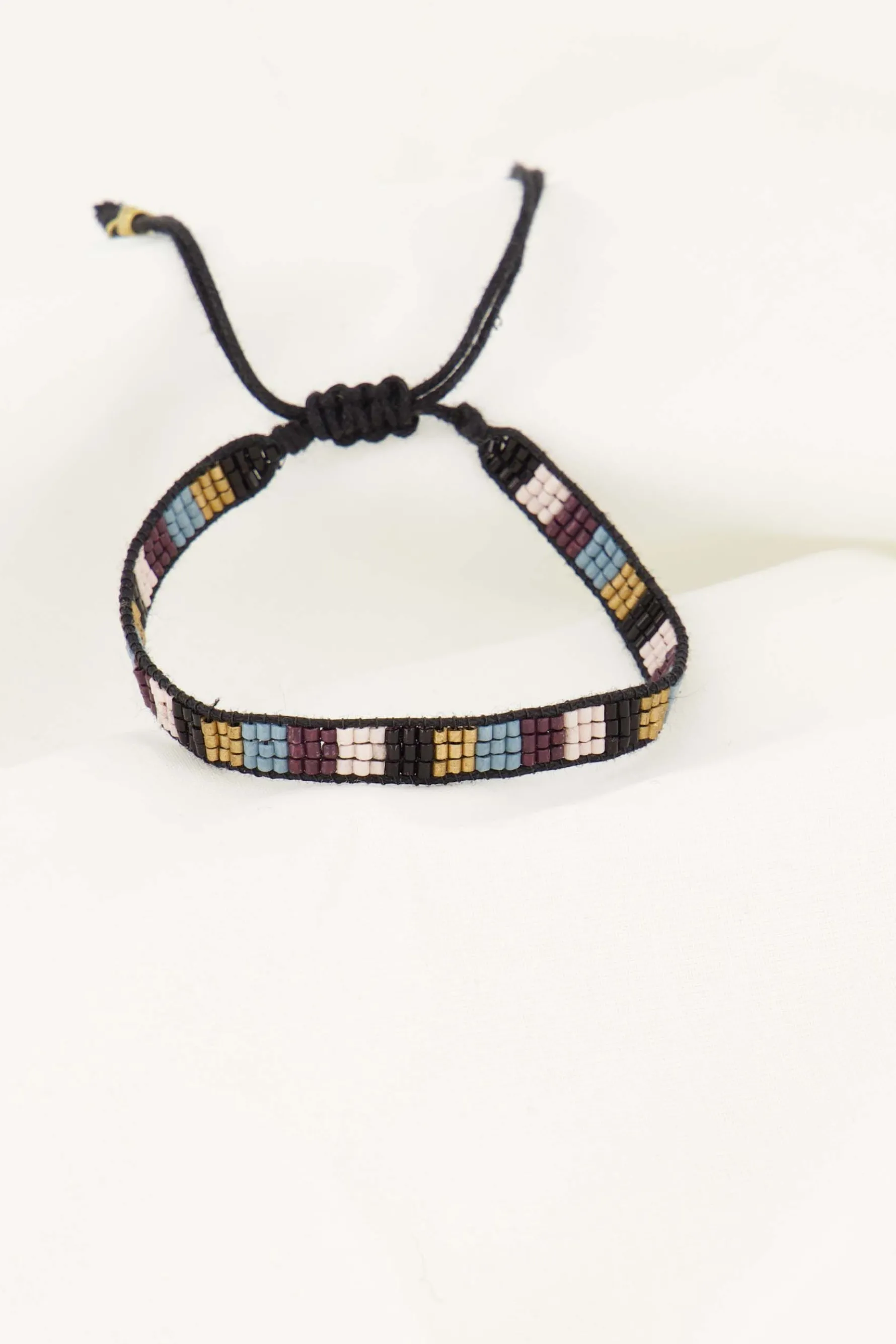 zusss miyuki armbandje streepje multicolor