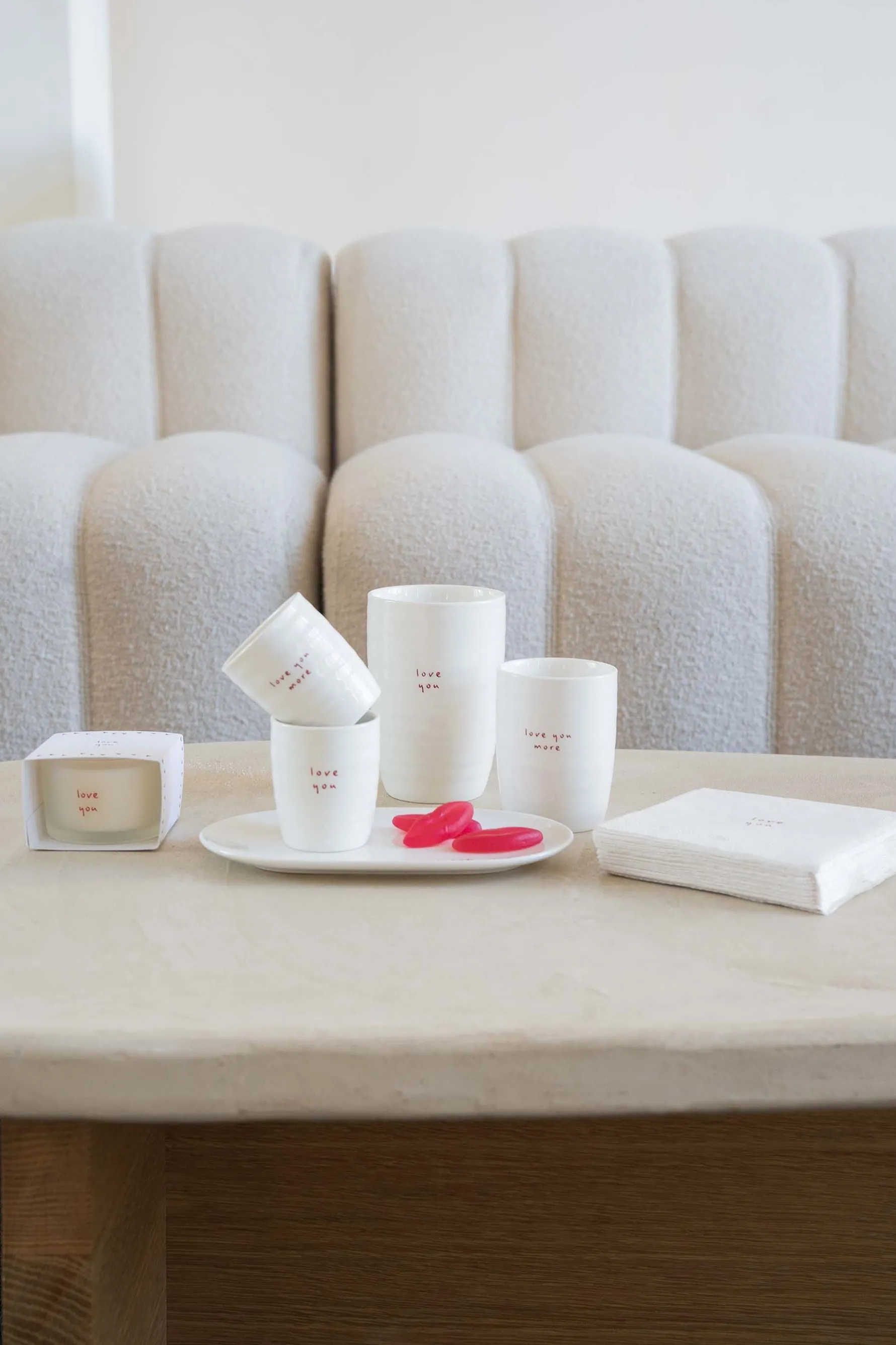 zusss mok L love you wit/rood