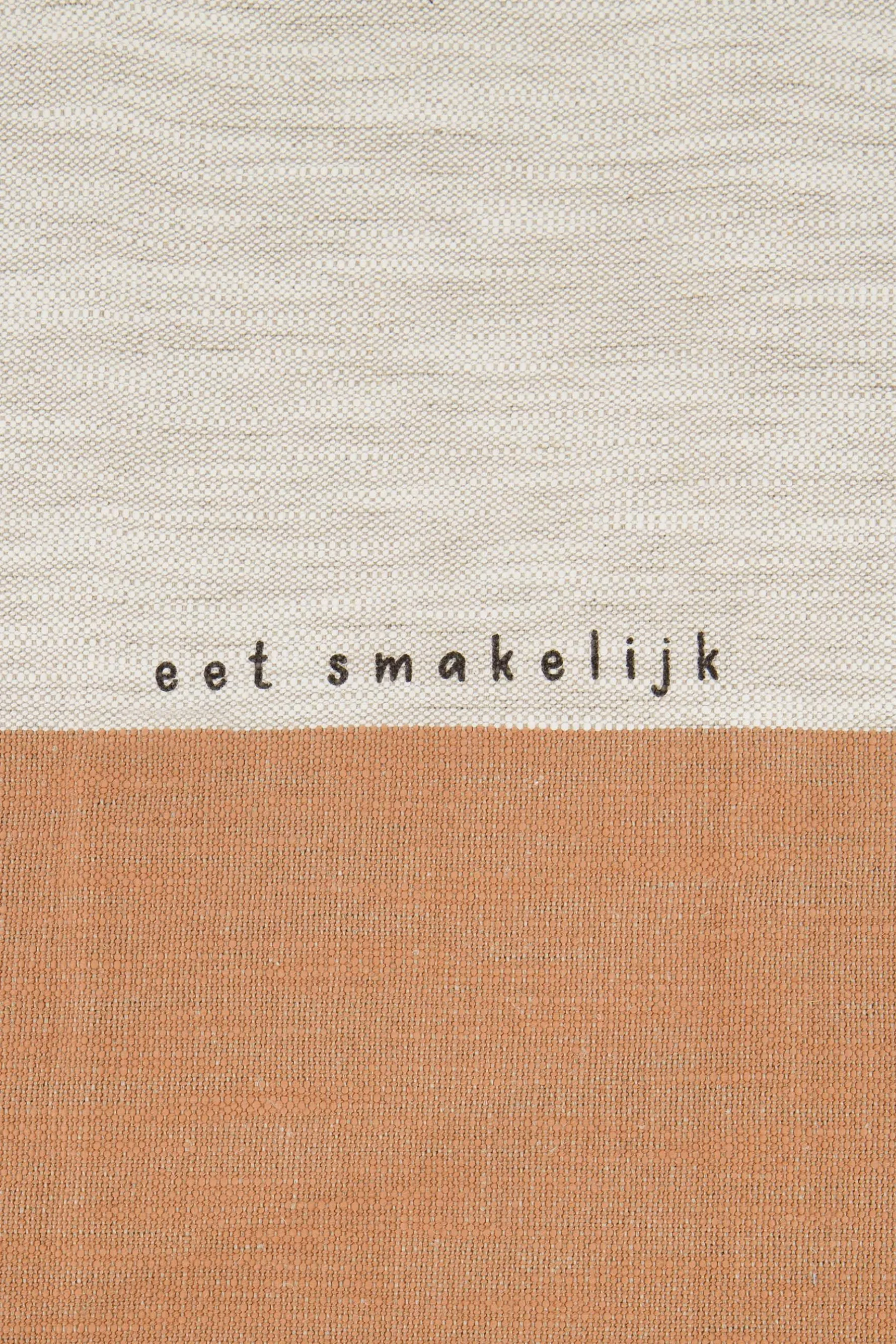 zusss placemat geniet zand/terra roze