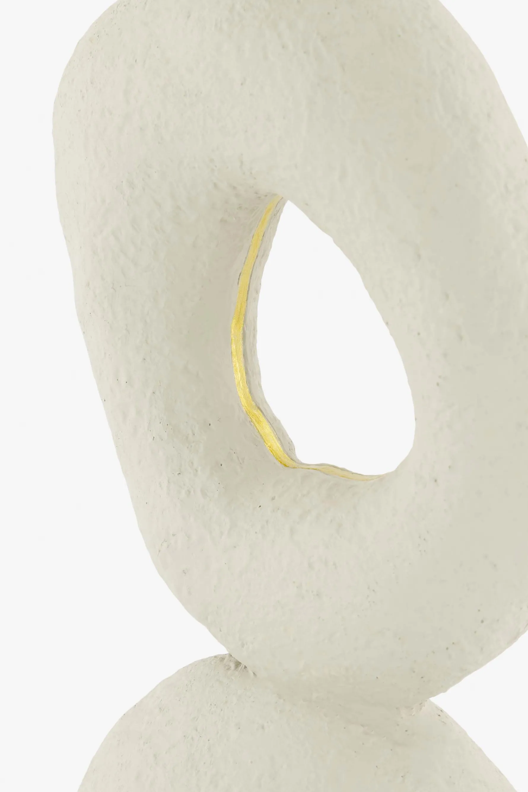 zusss polystone kandelaar ornament M zand