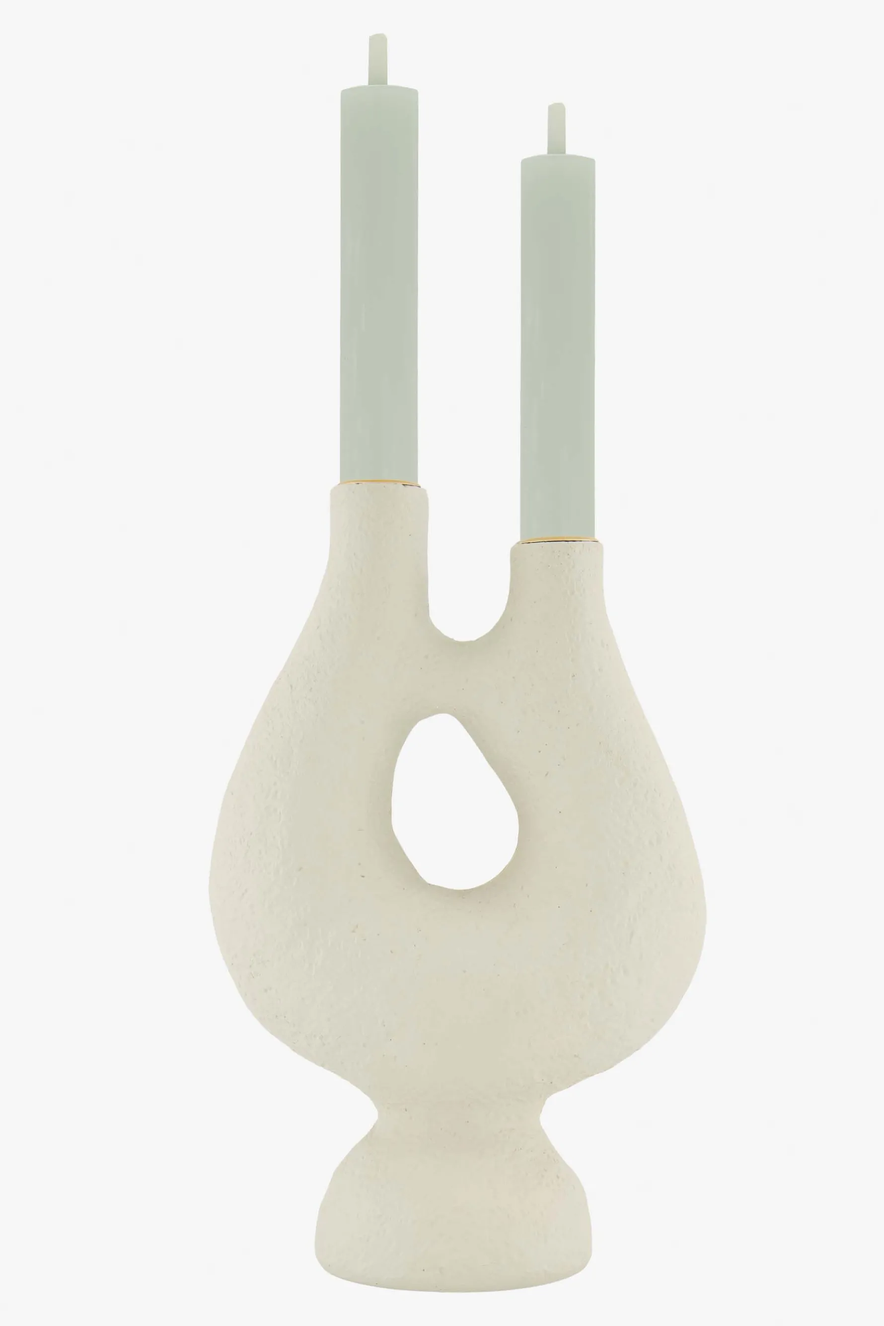 zusss polystone kandelaar ornament L zand