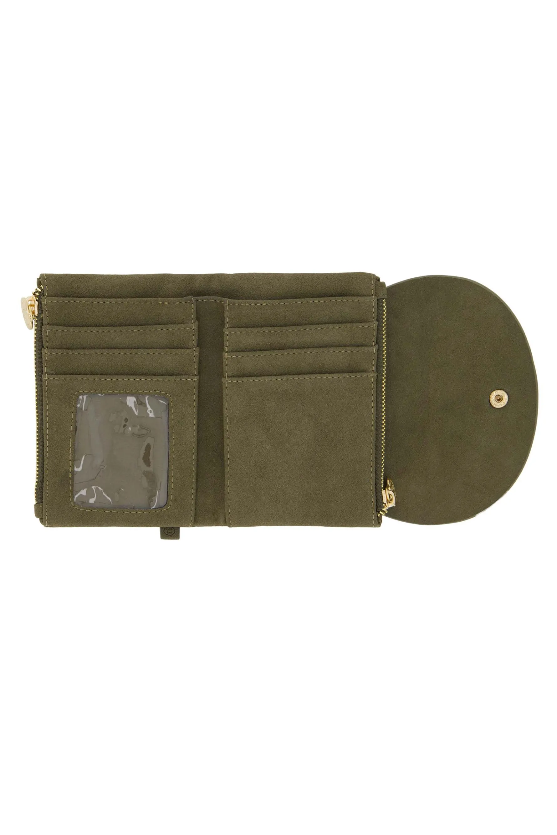 zusss portemonnee donkergroen