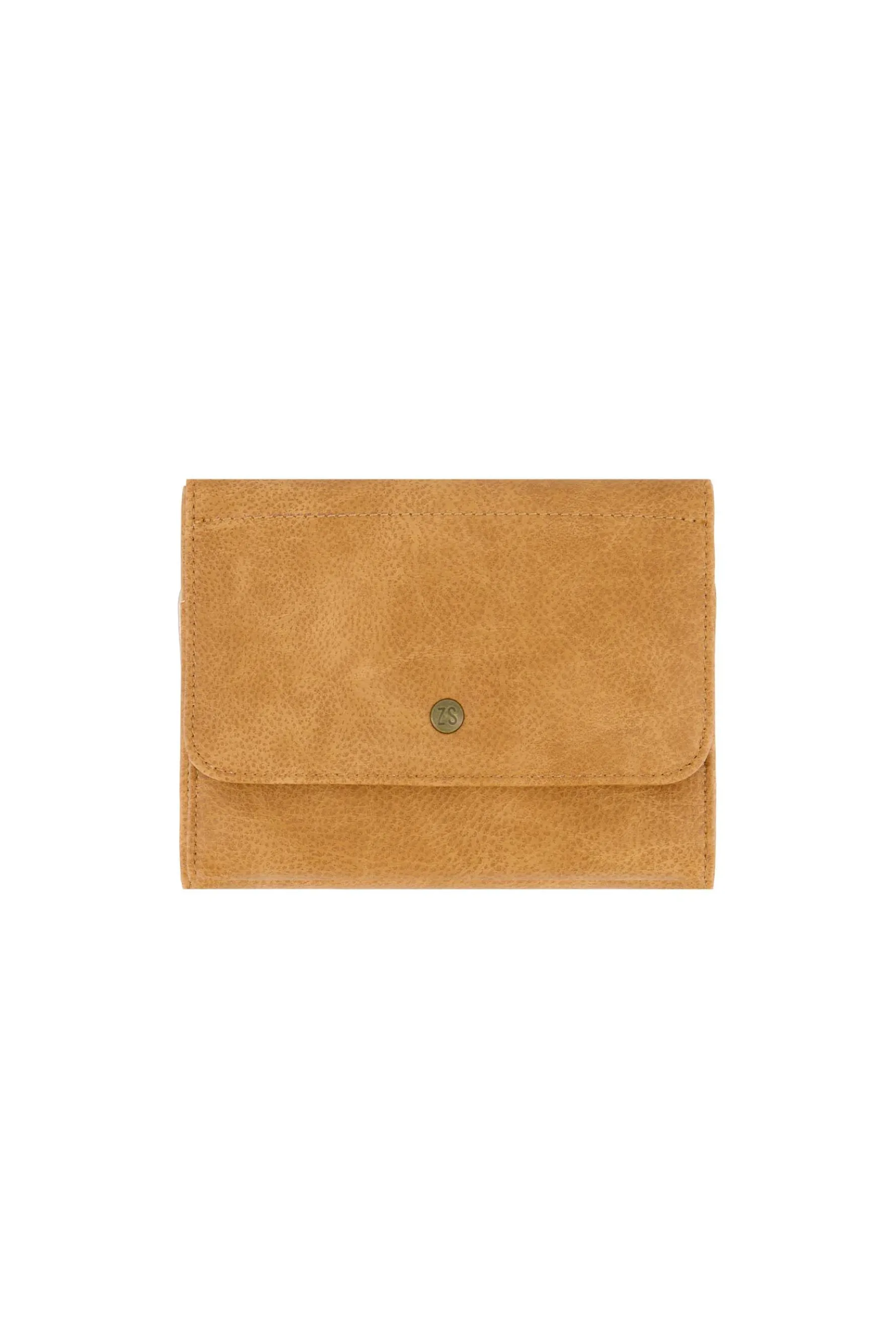 zusss portemonnee hartje camel
