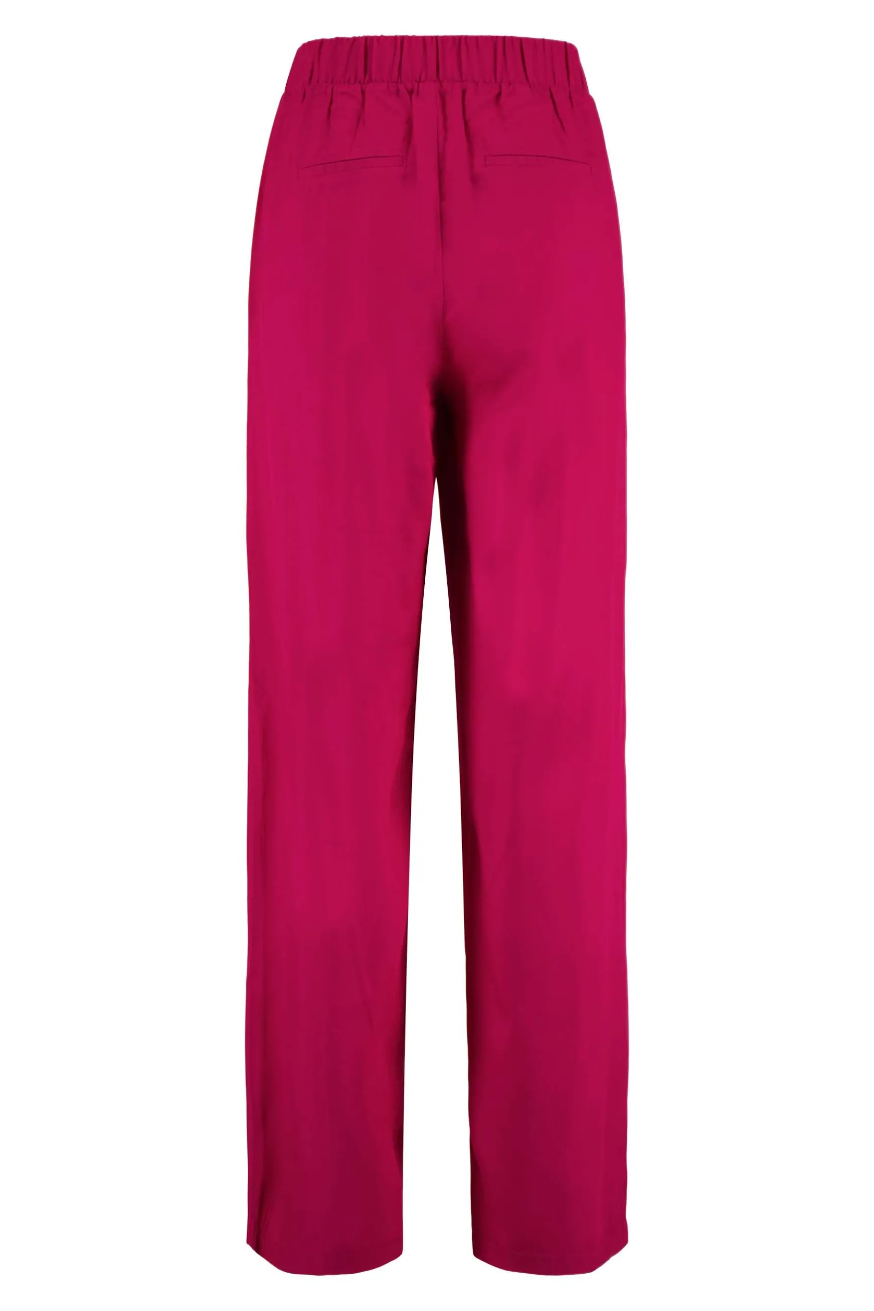 zusss satijnen twill broek roze rood