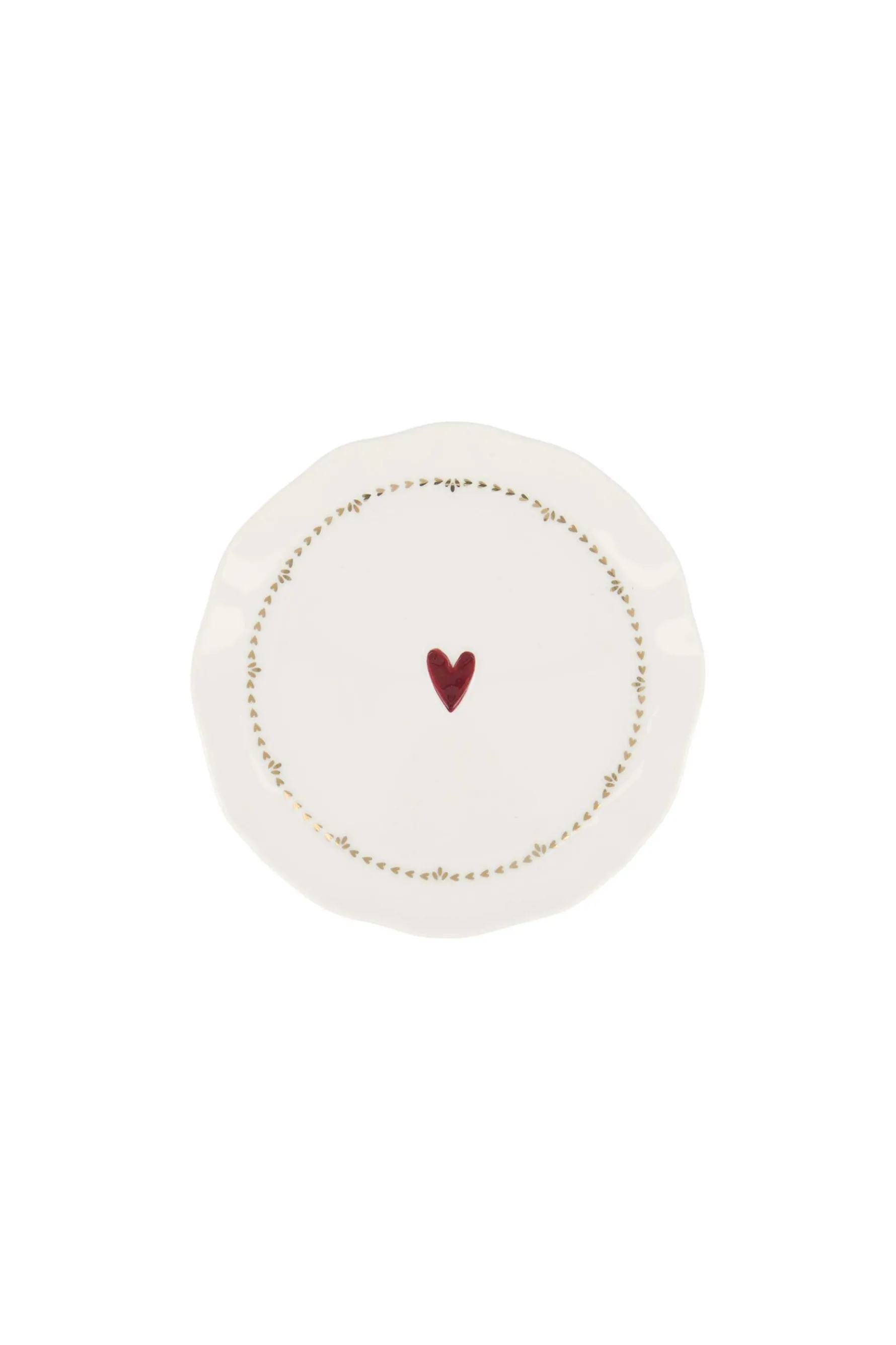 zusss serveerschaaltje geschulpte rand hart wit