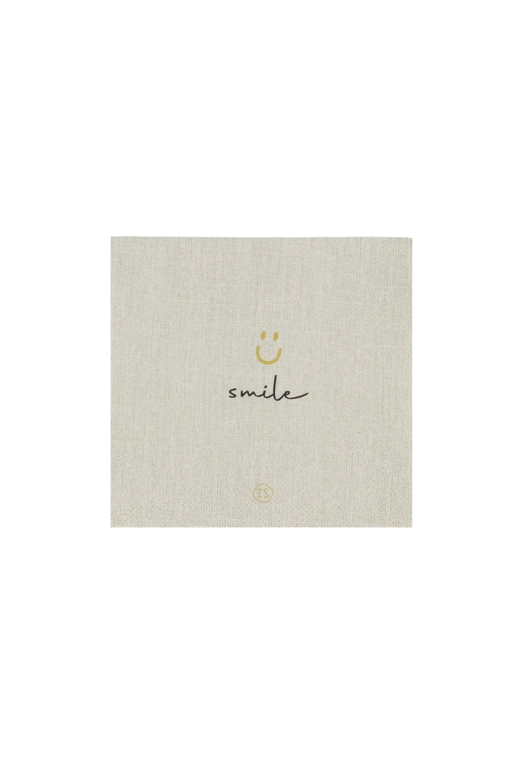 zusss servetten vierkant 12,5x12,5cm smile linnen