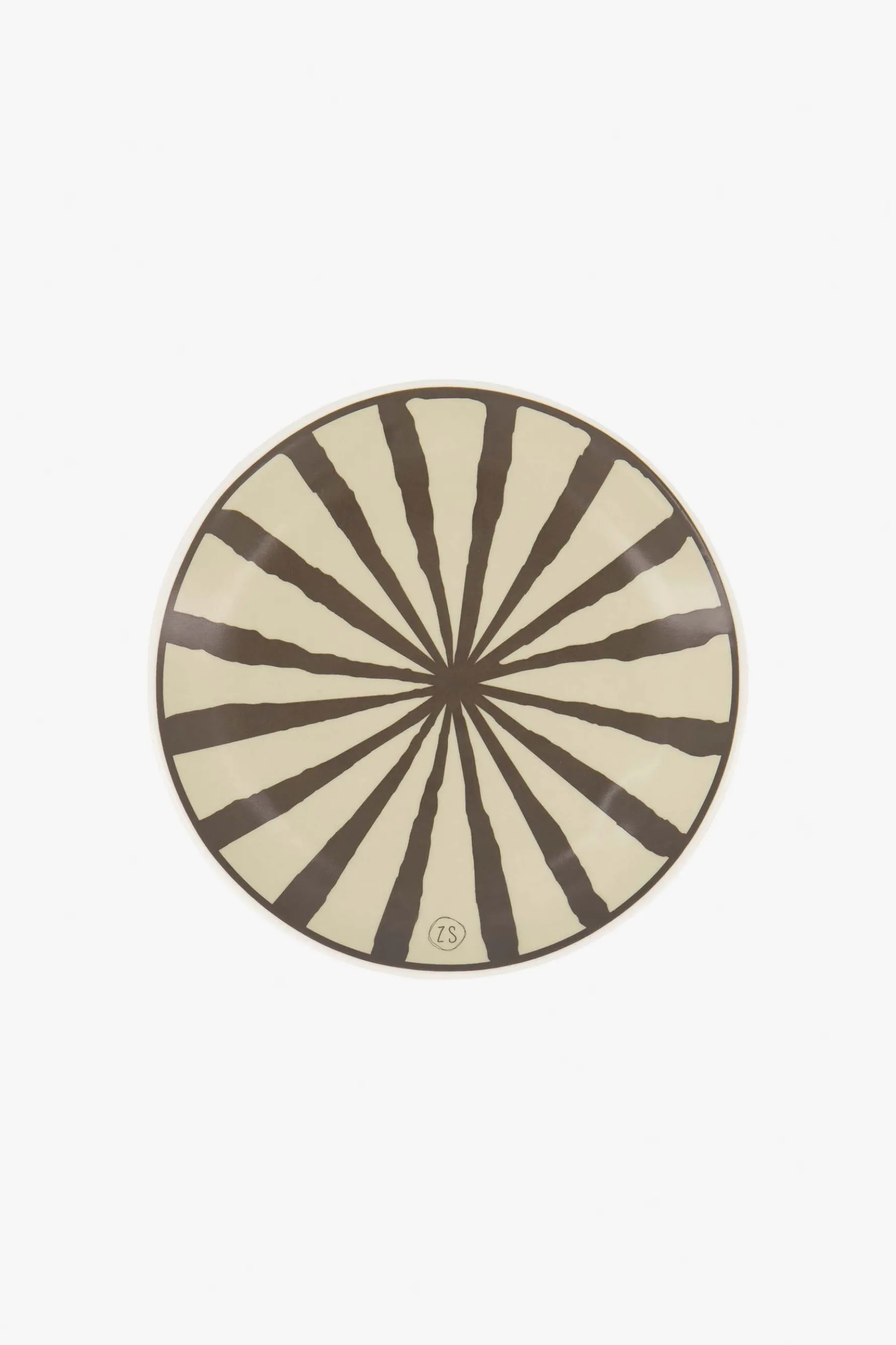 zusss sierbordje strepen zand antraciet