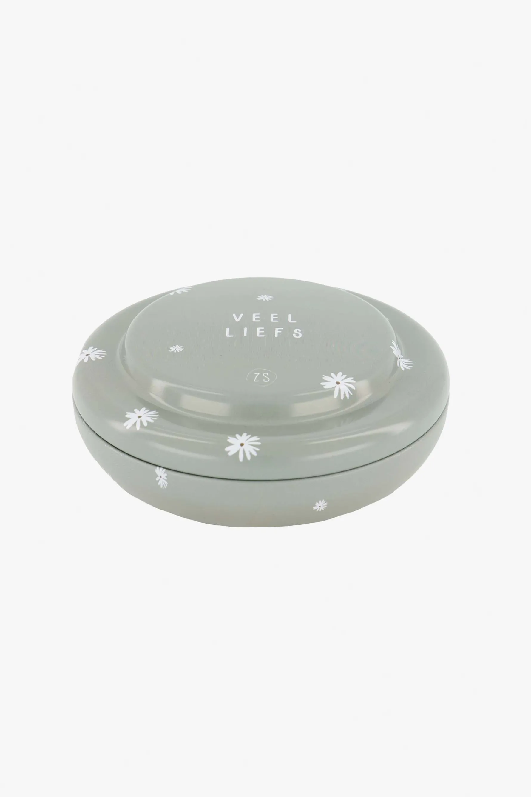 zusss tinnen geurkaars bamboe veel liefs saliegroen