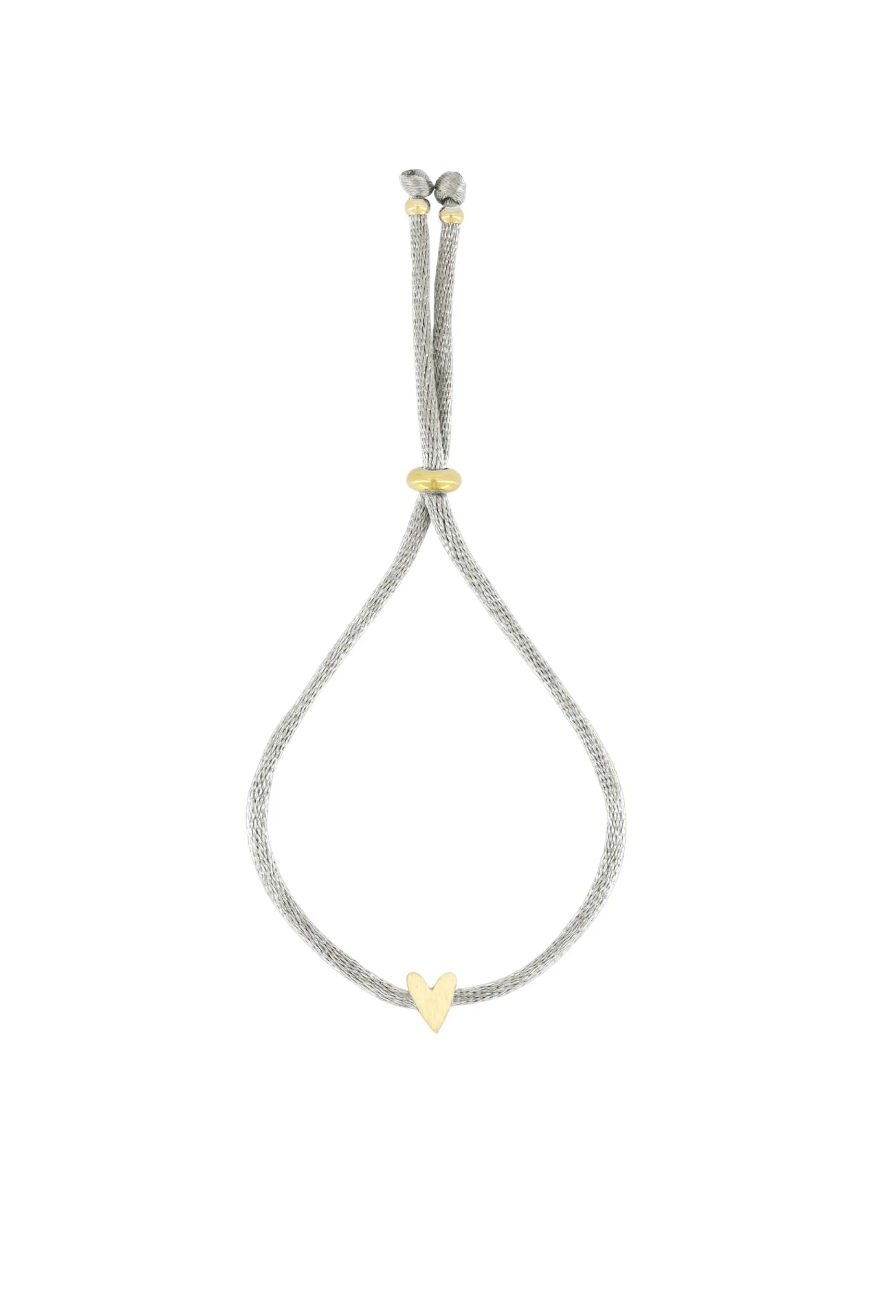 zusss touwarmbandje hartje zand