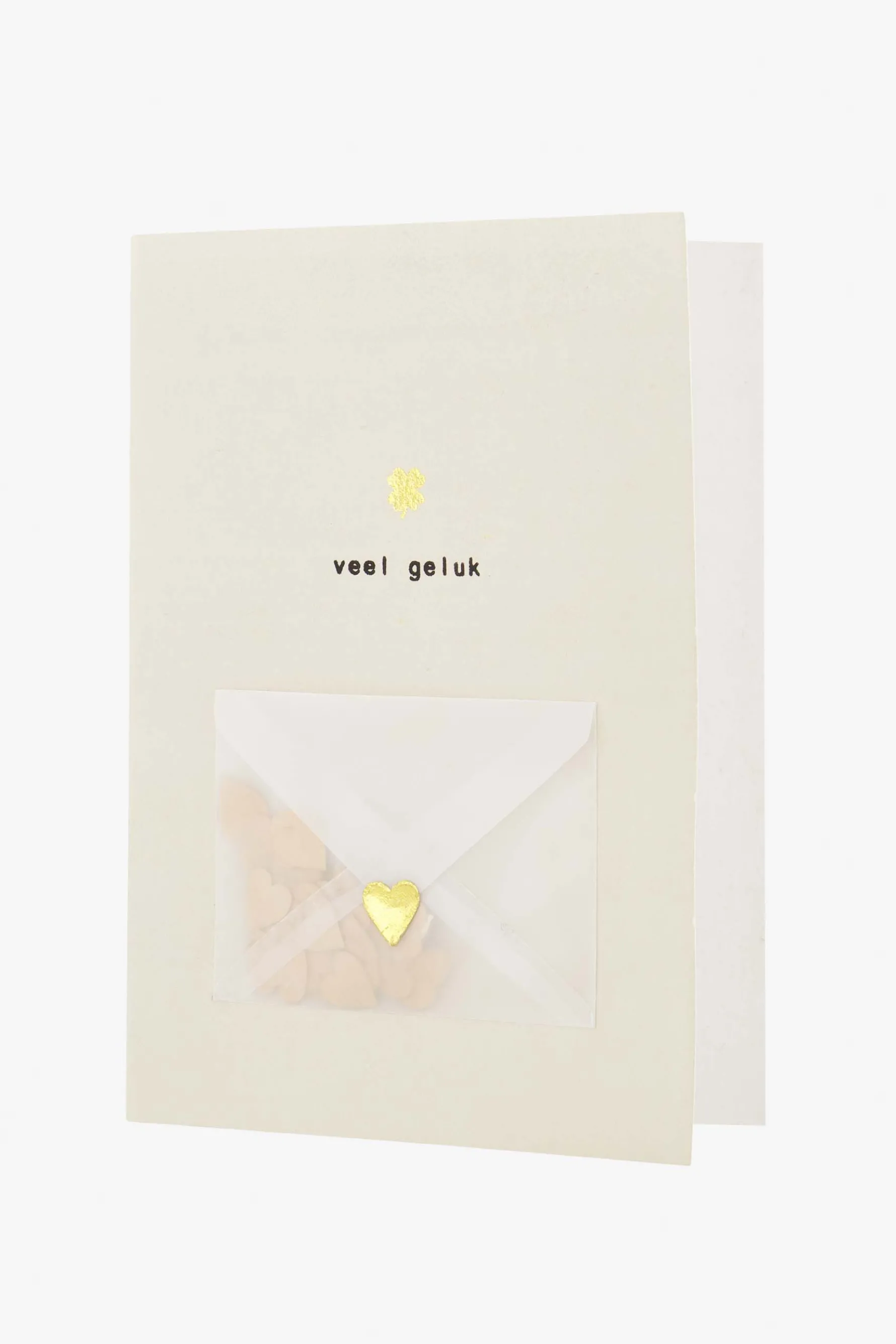 zusss wenskaart met envelopje veel geluk